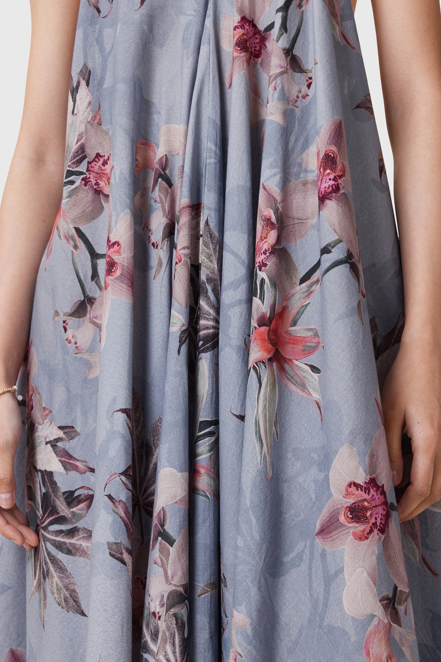 LIL DRESS ADENA DUSTY BLUE 5