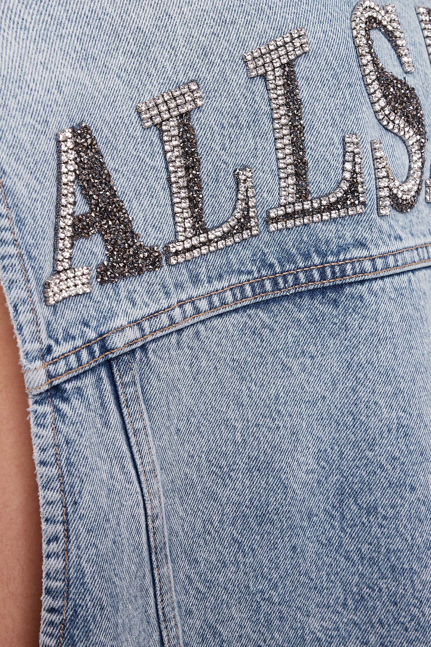 LAURA EMB SL JACKET LIGHT INDIGO 8