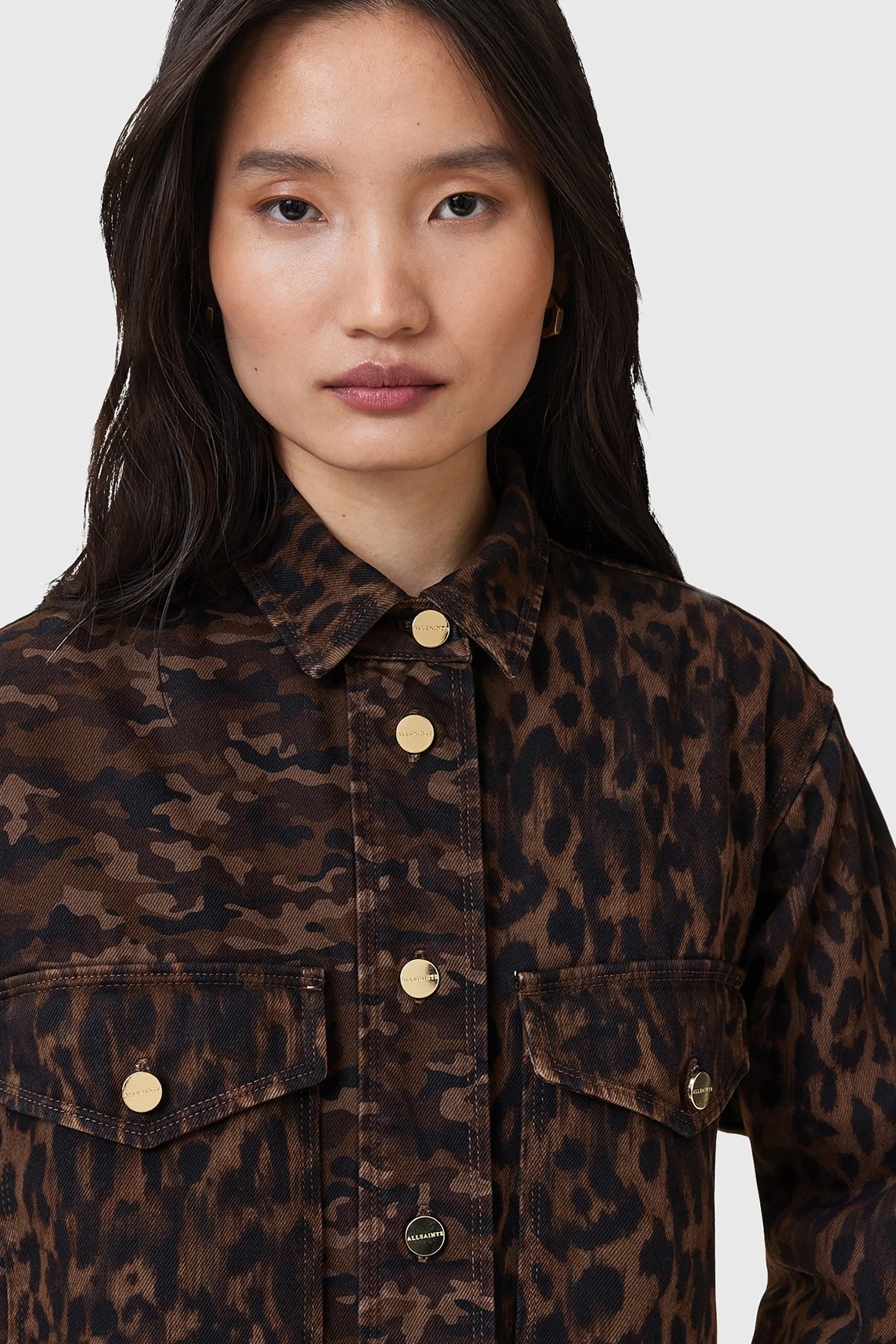 FAYE SHACKET DRESS CAMO BROWN 7