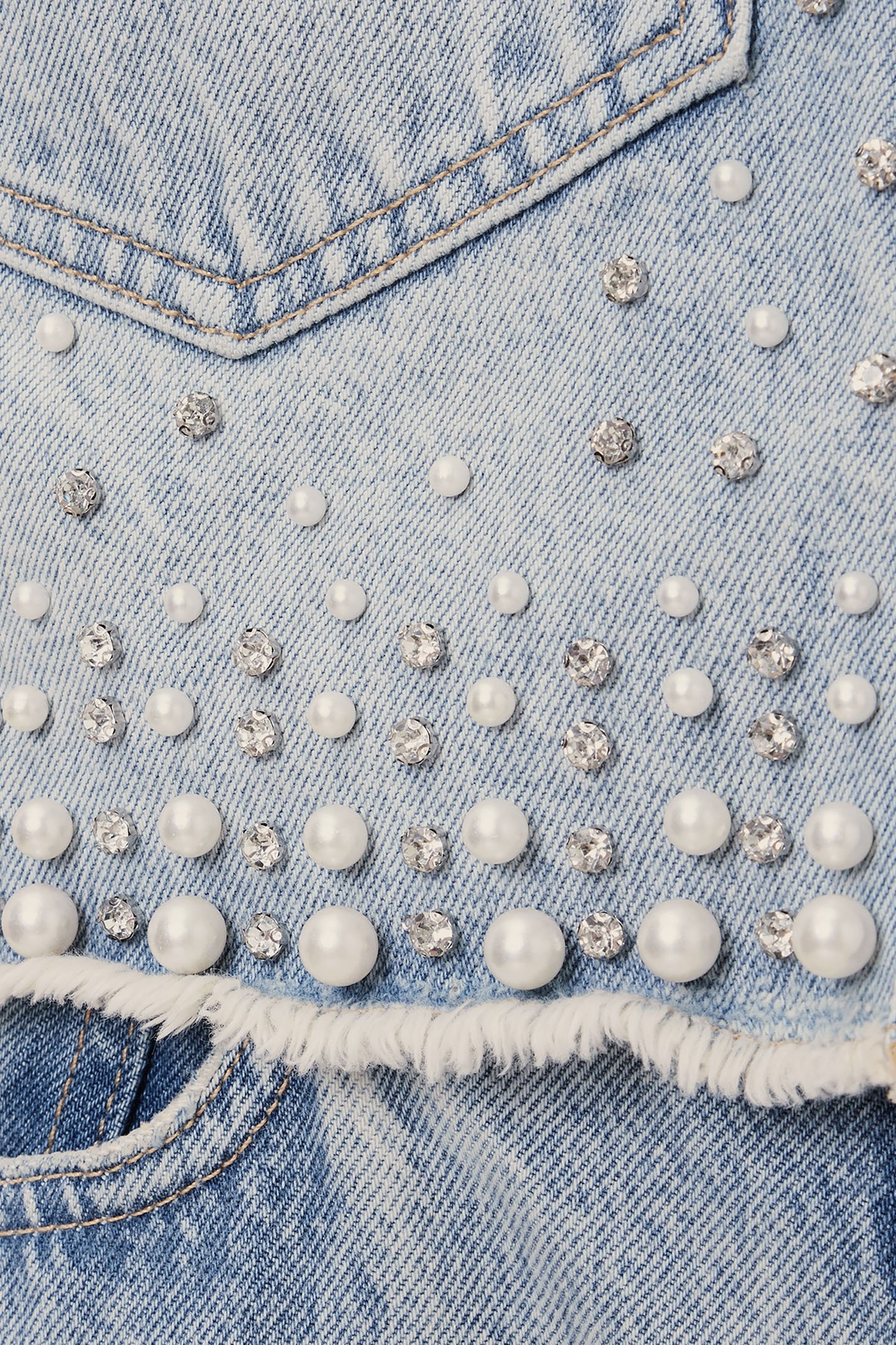 TOVE EMB SHIRT LIGHT INDIGO 8