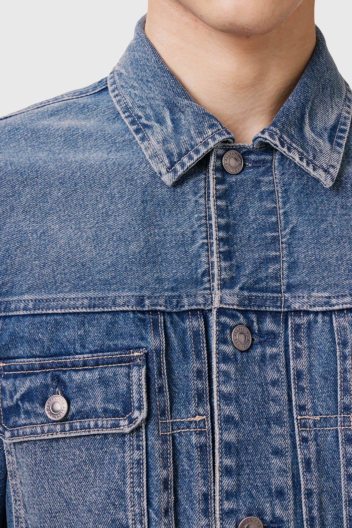 EXILE JACKET WASHED INDIGO BLUE 7