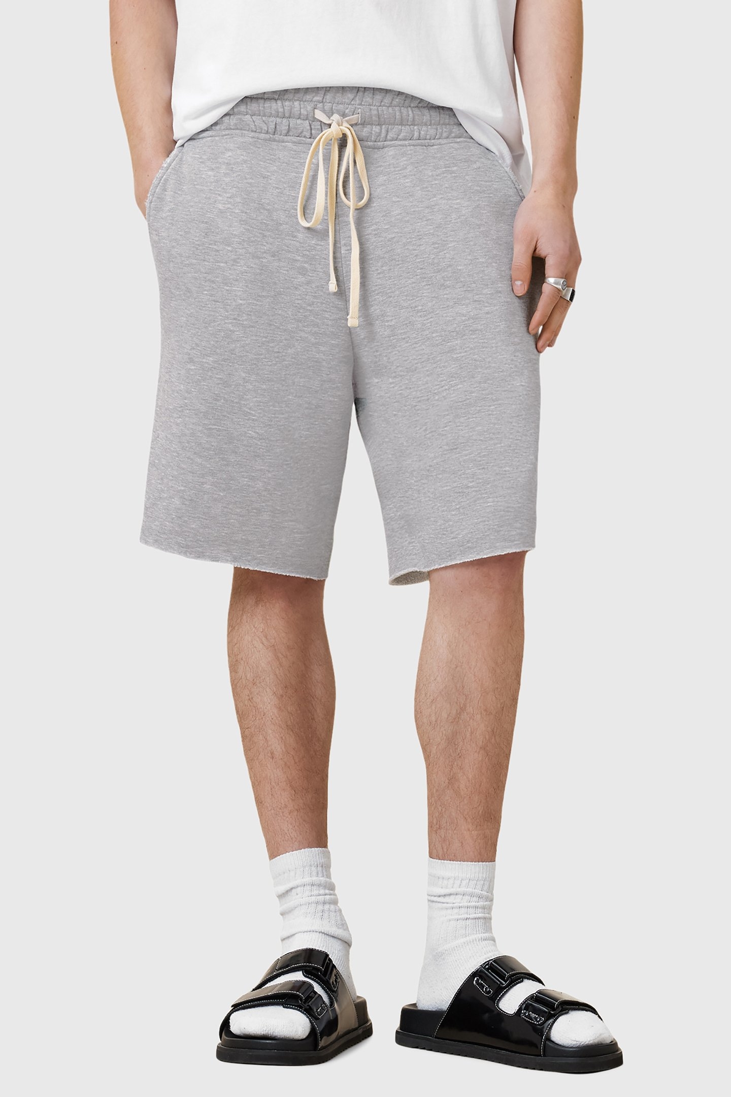 HELIX SWEATSHORT GREY MARL 1