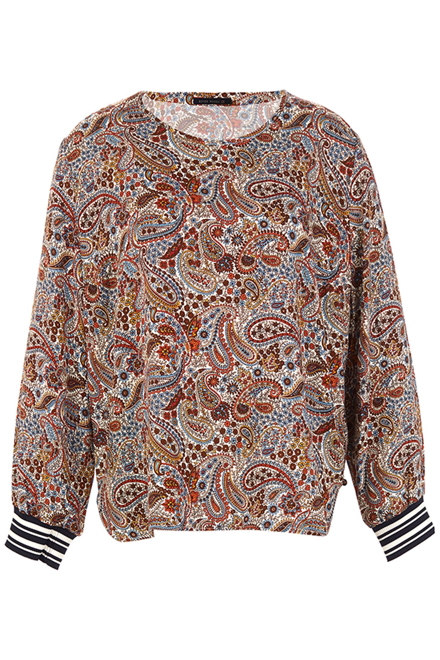 PATTERNED POPOVER SHIRT IN MULTI 4