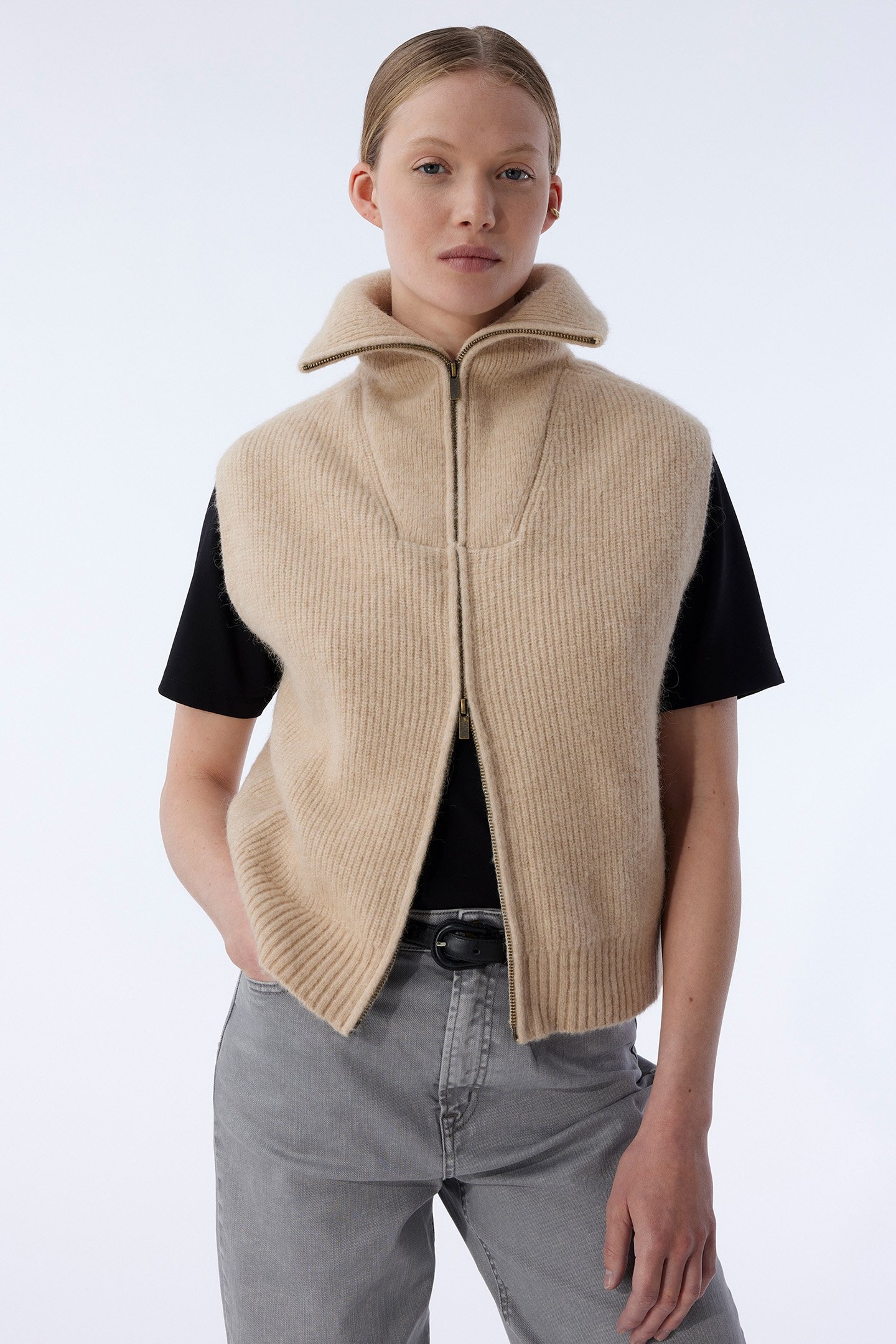 MACE CARDIGAN BEIGE 1
