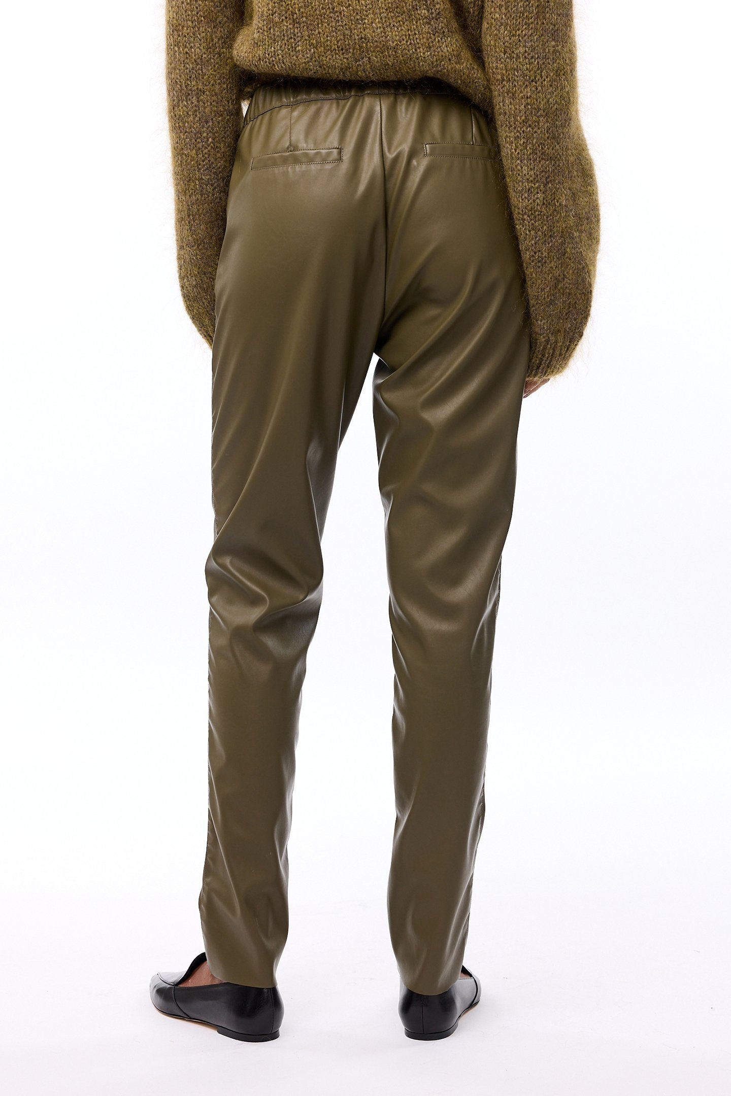 COLETTE PANTS DARK OLIVE 2