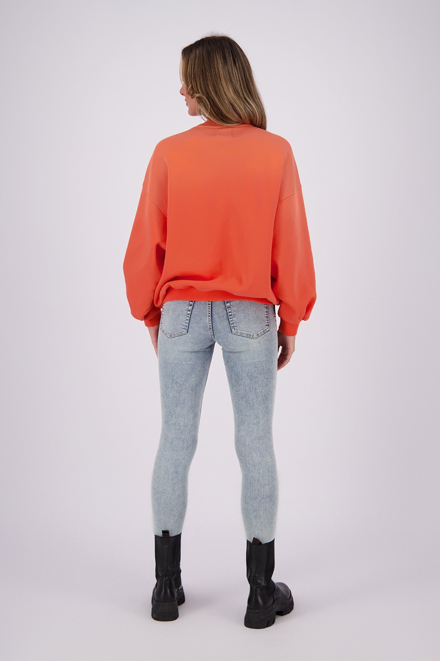 RILEY SWEATERS DEEP CORAL 2