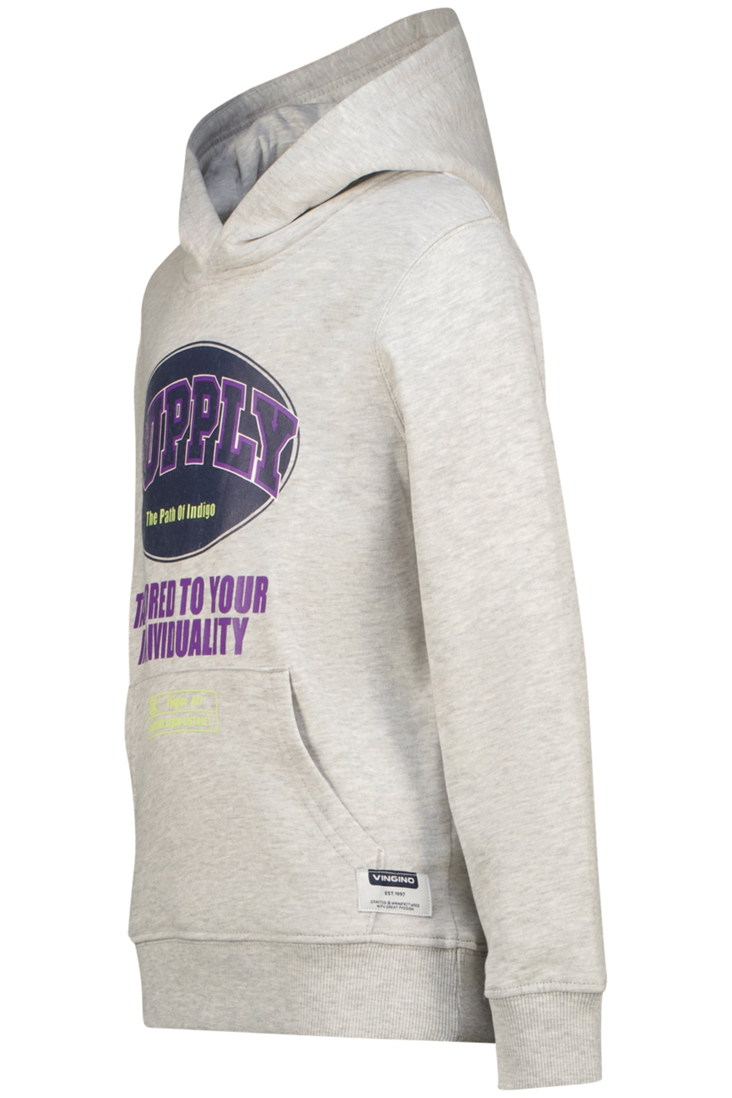 BOYS NATHAN SWEATER GREY MELE 3