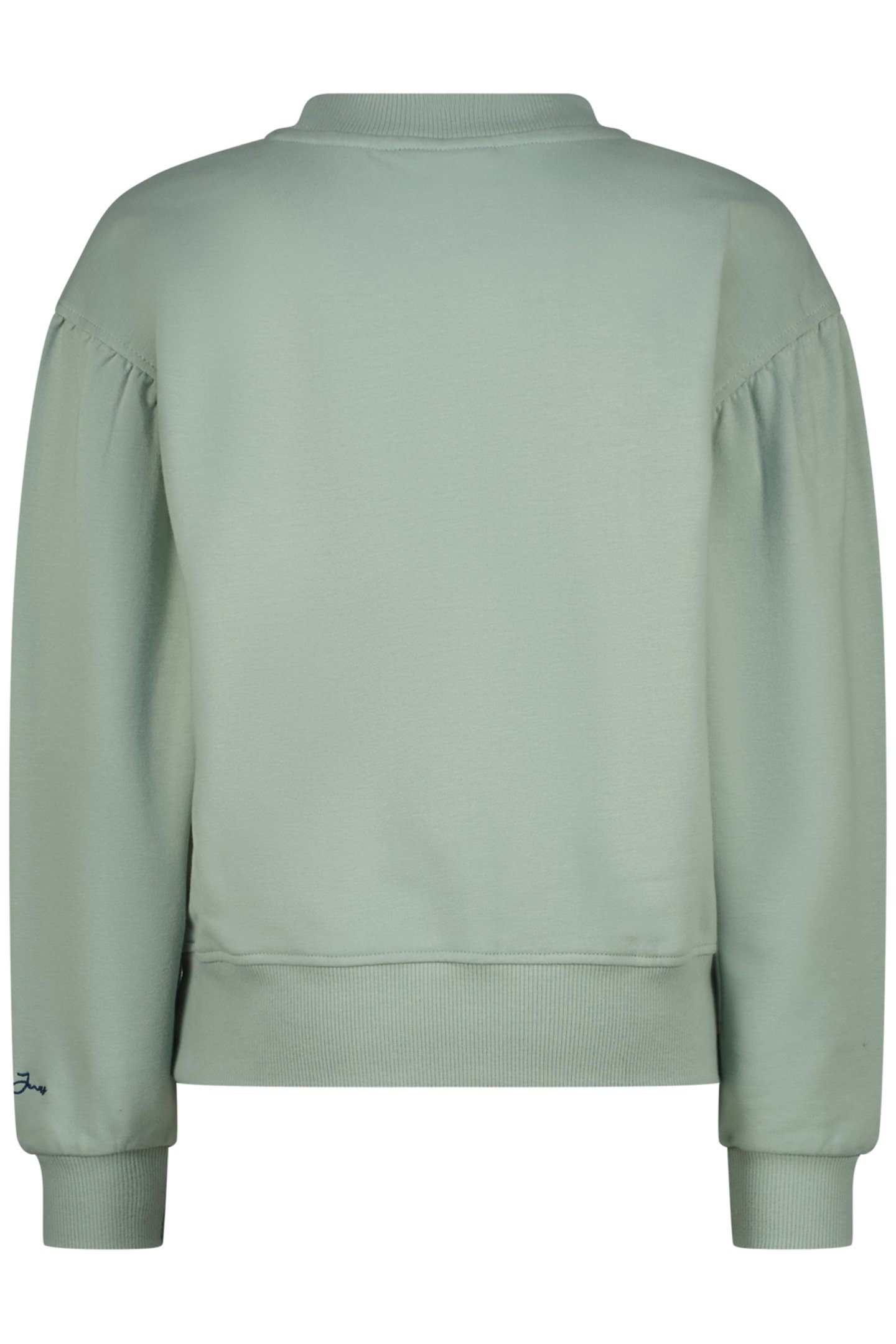 GIRLS NORAN SWEATER JADE GREEN 2