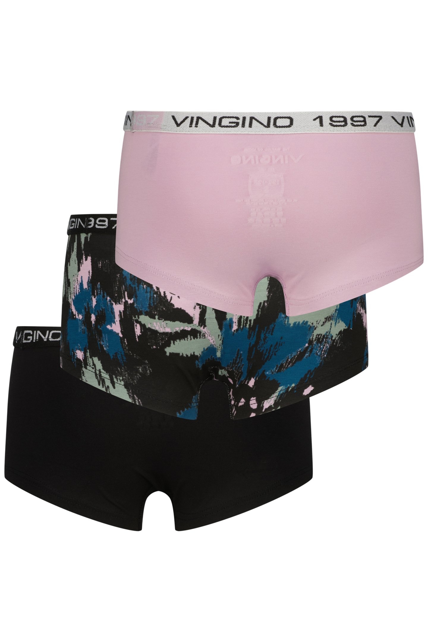 GIRLS G-WO25-2 FANCY 3 PACK UNDERWEAR & SLEEPWEAR VIOLA PURP 2