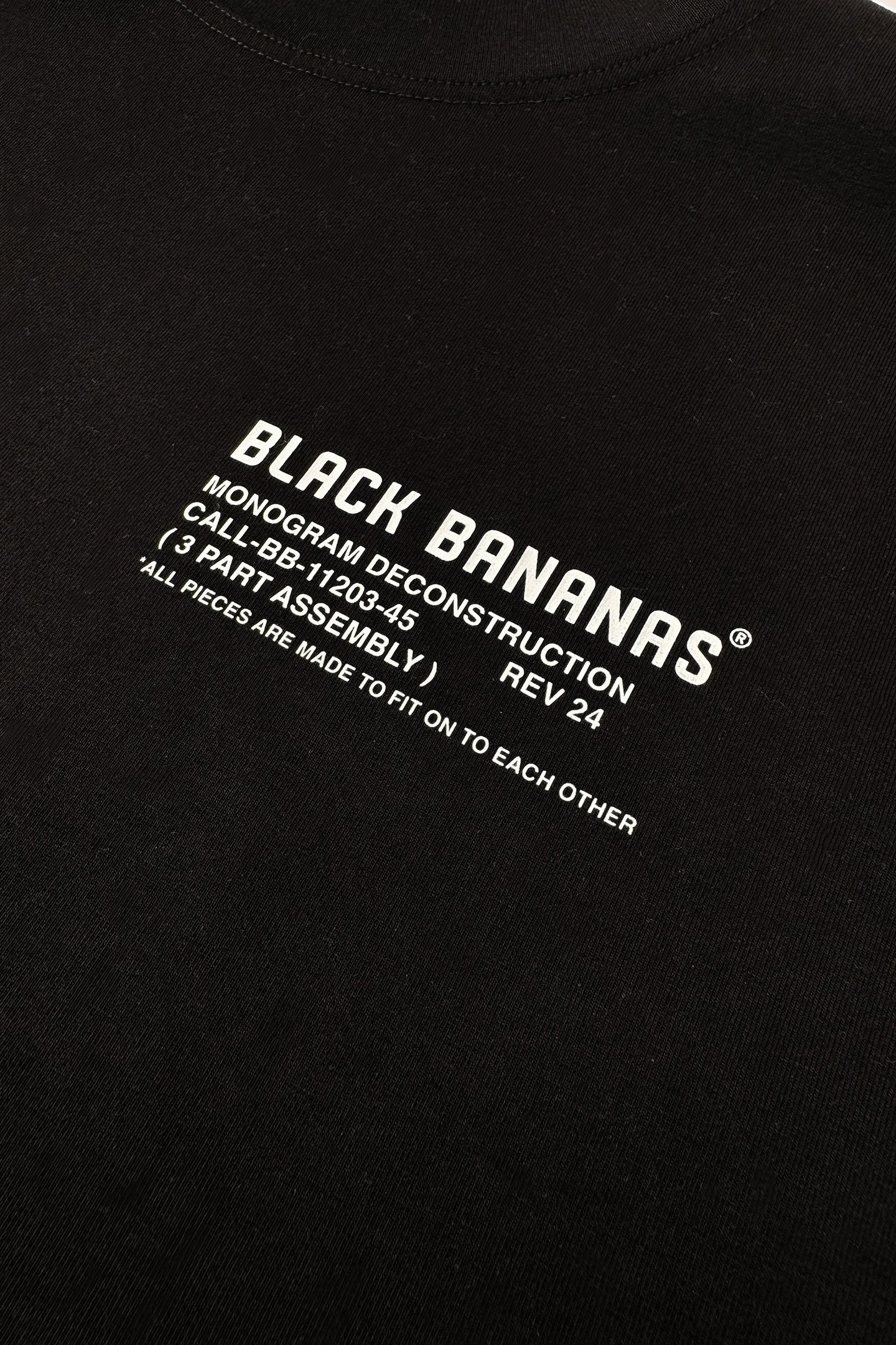 DECONSTRUCTION HOODIE BLACK 5