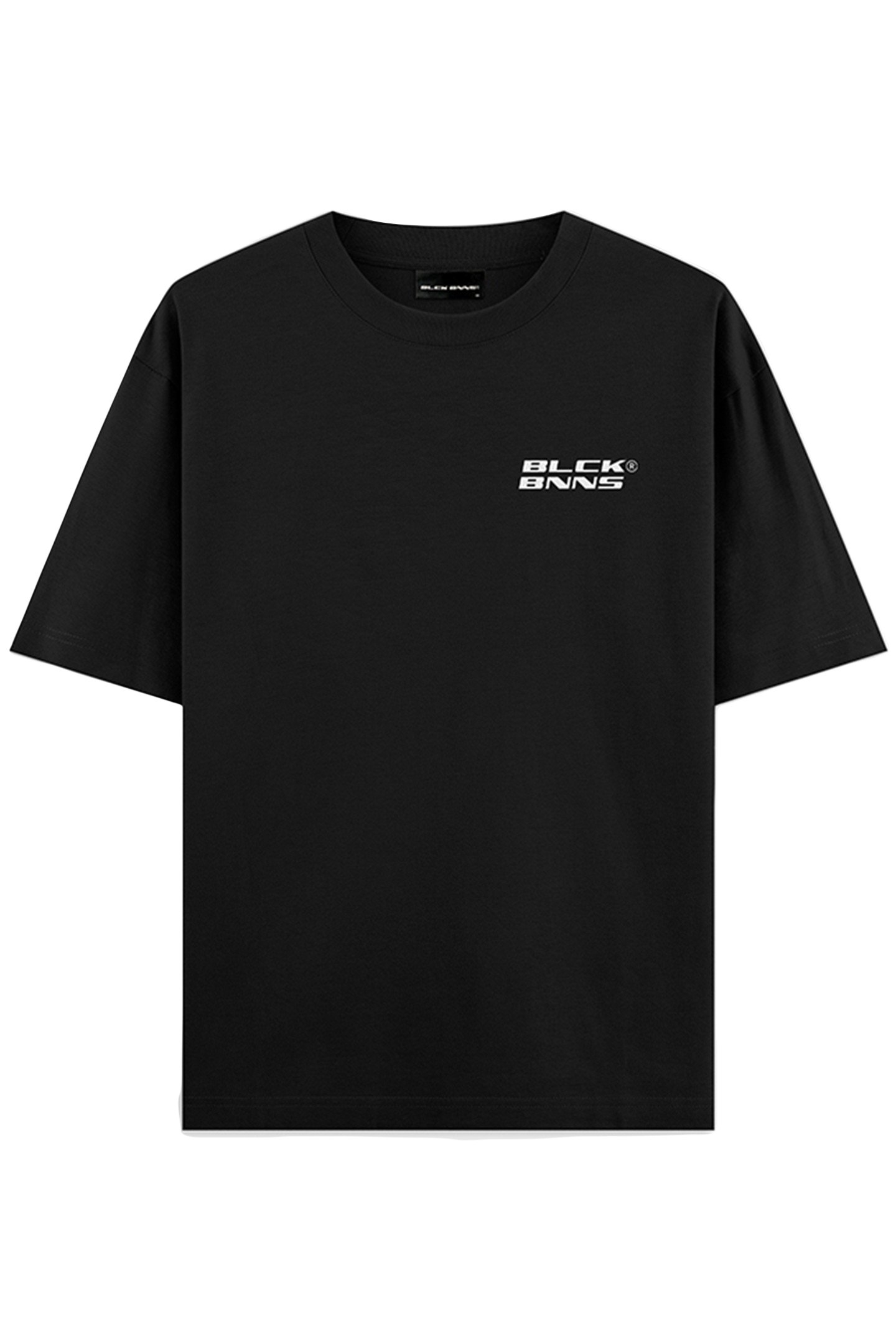 INITIAL T-SHIRT BLACK 4