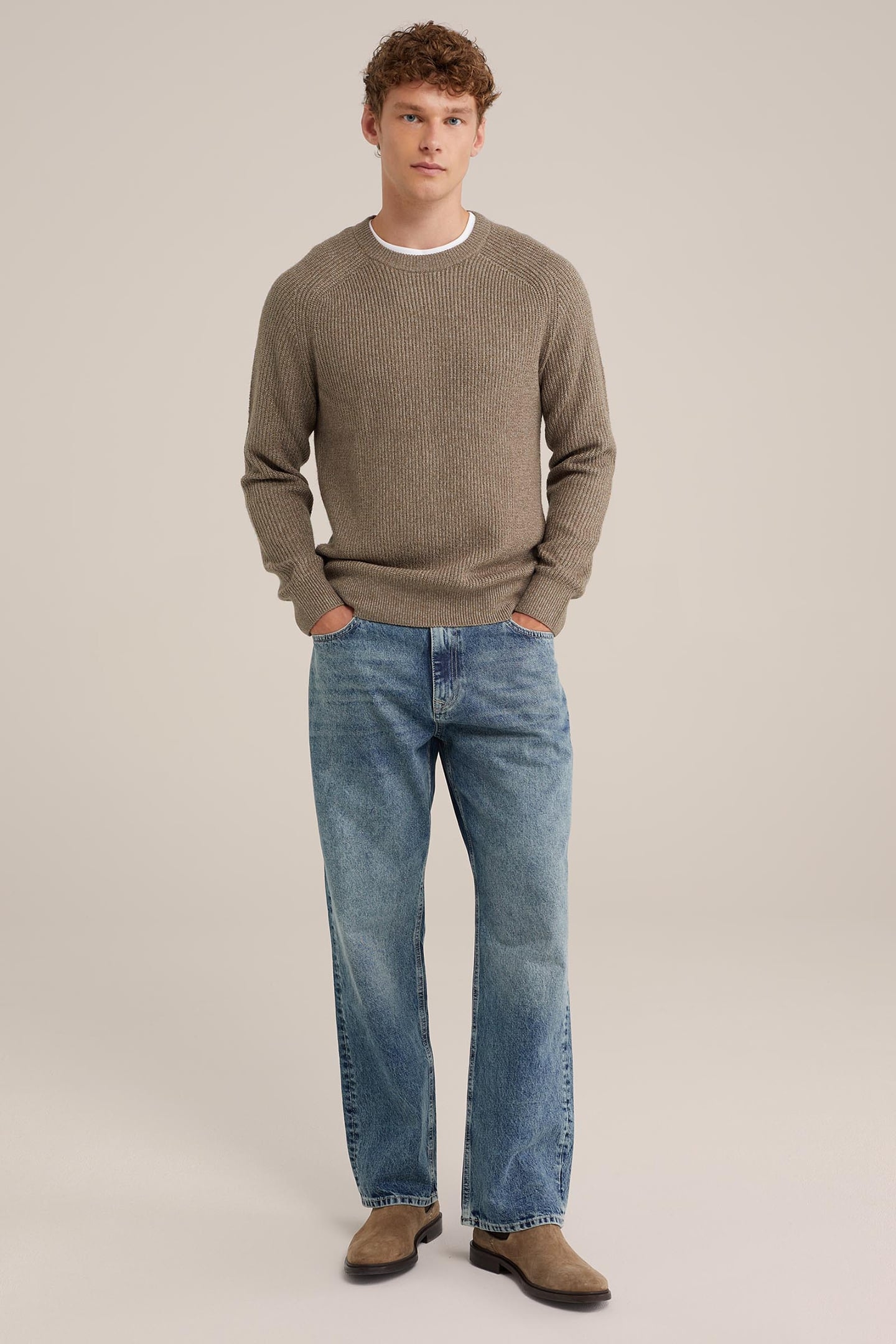 PULLOVER LIGHT BROWN 3