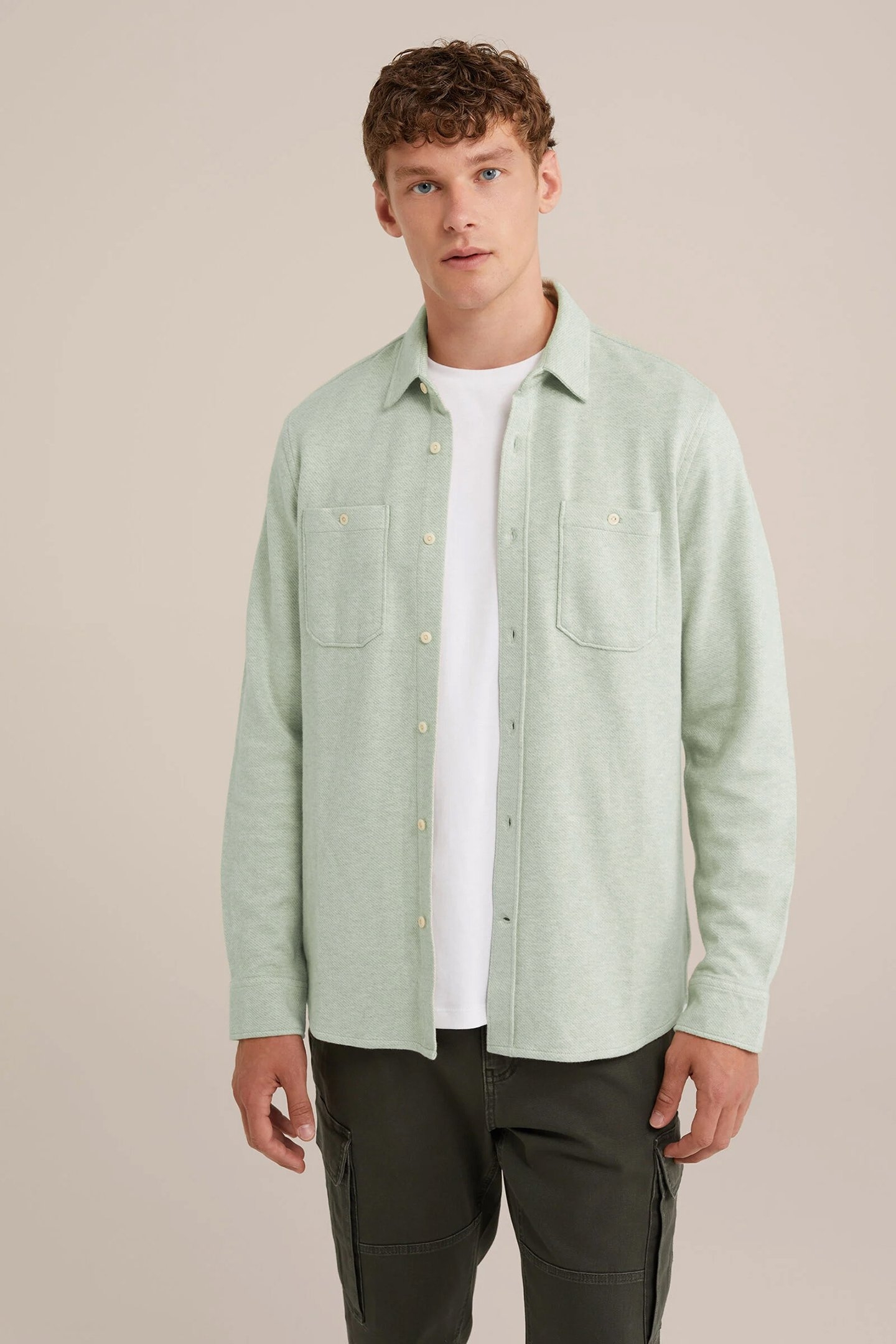OVERSHIRT LIGHT GREEN 1