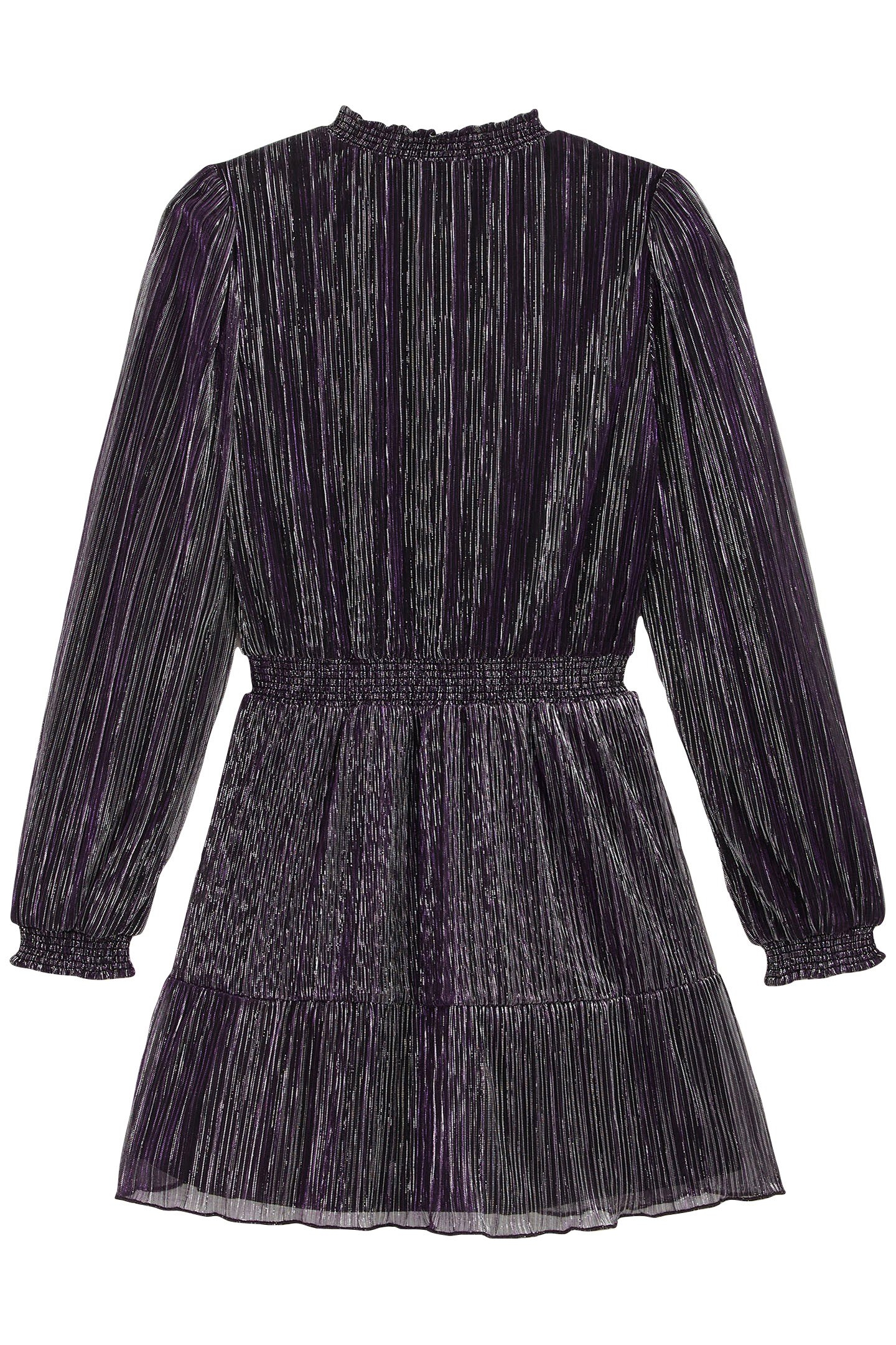 DRESS MID LENGTH PURPLE 4