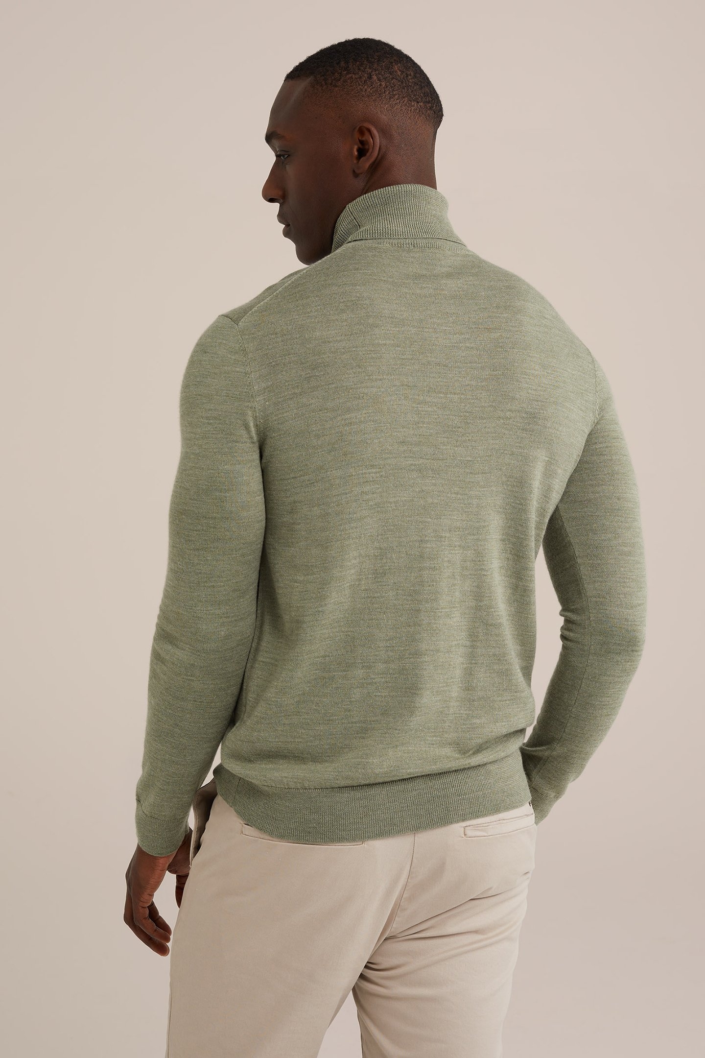 PULLOVER OLIVE GREEN 2