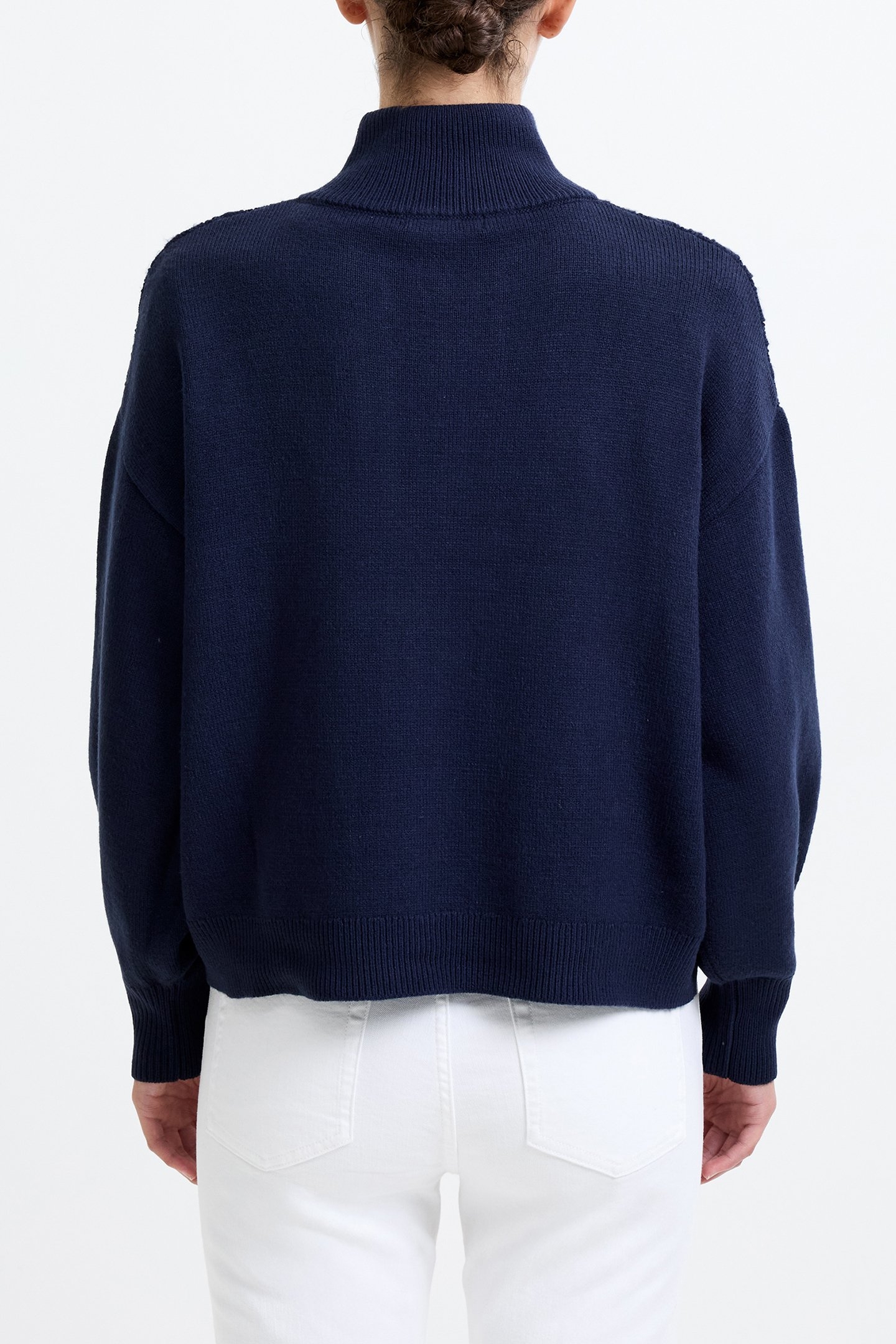 BABYSOFT CABLE HALF ZIP DUCHESS BLUE 2