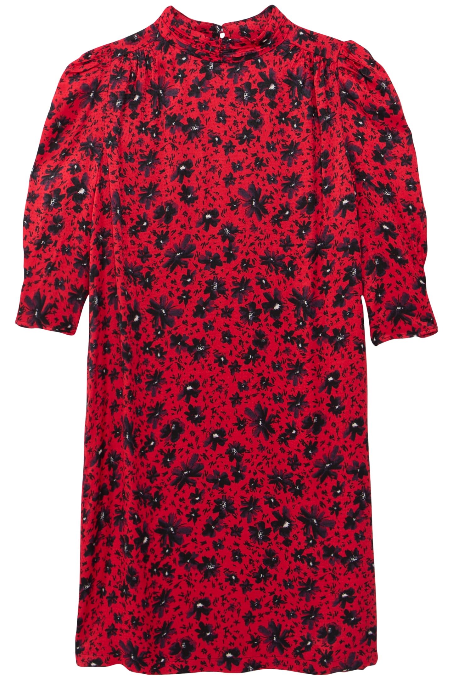 RED ROCK FLORAL PRINT DRESS VERMILLON 4
