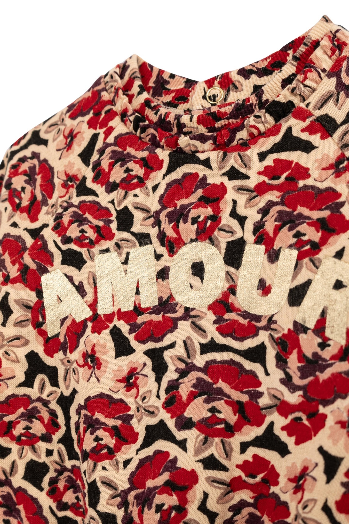 BLACK MAXI PINK SWEATSHIRT BABY GIRL 4