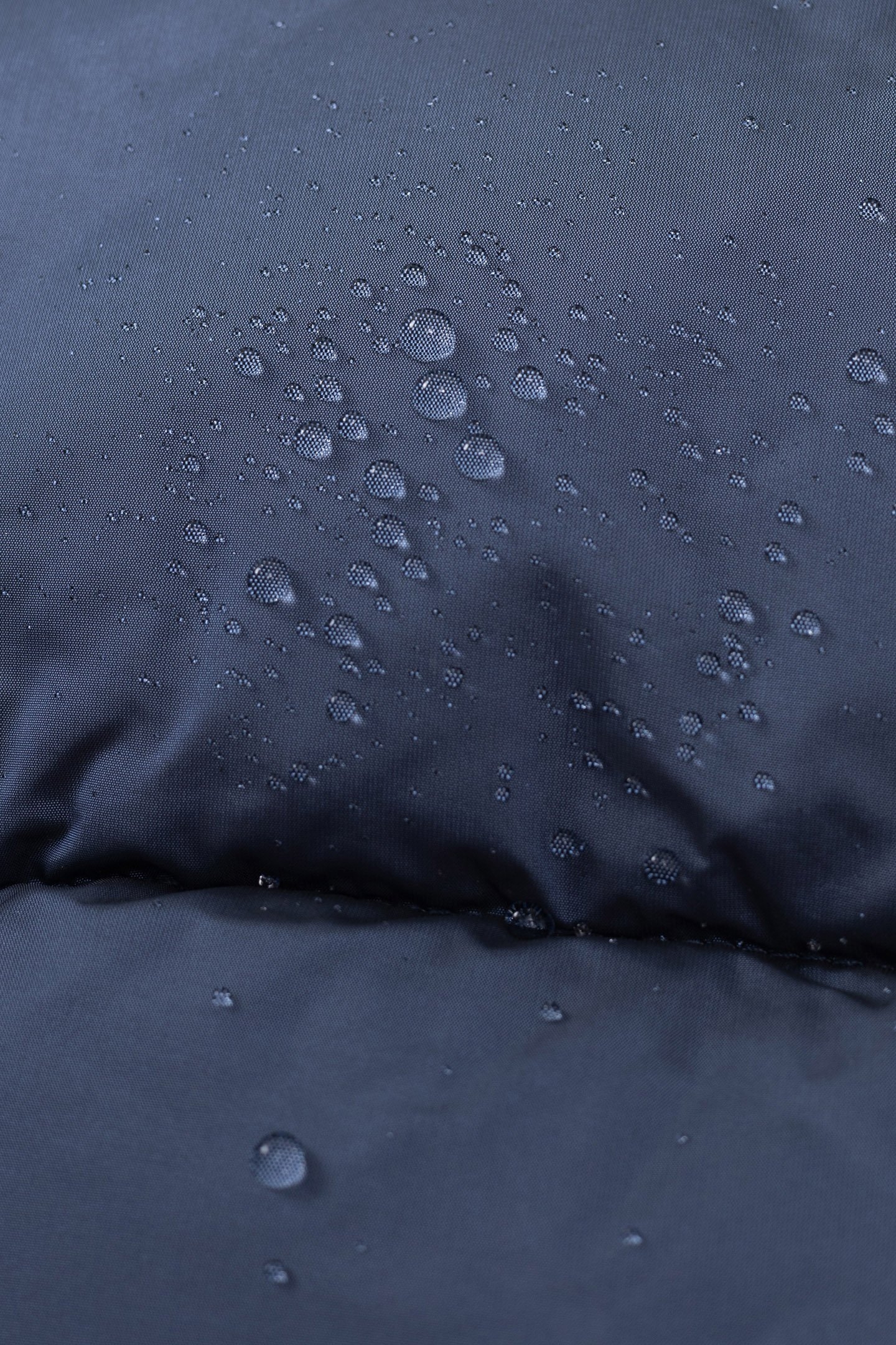 RECYCLED METALLIC NAVY QUILTED JACKET FOR BOYS 8