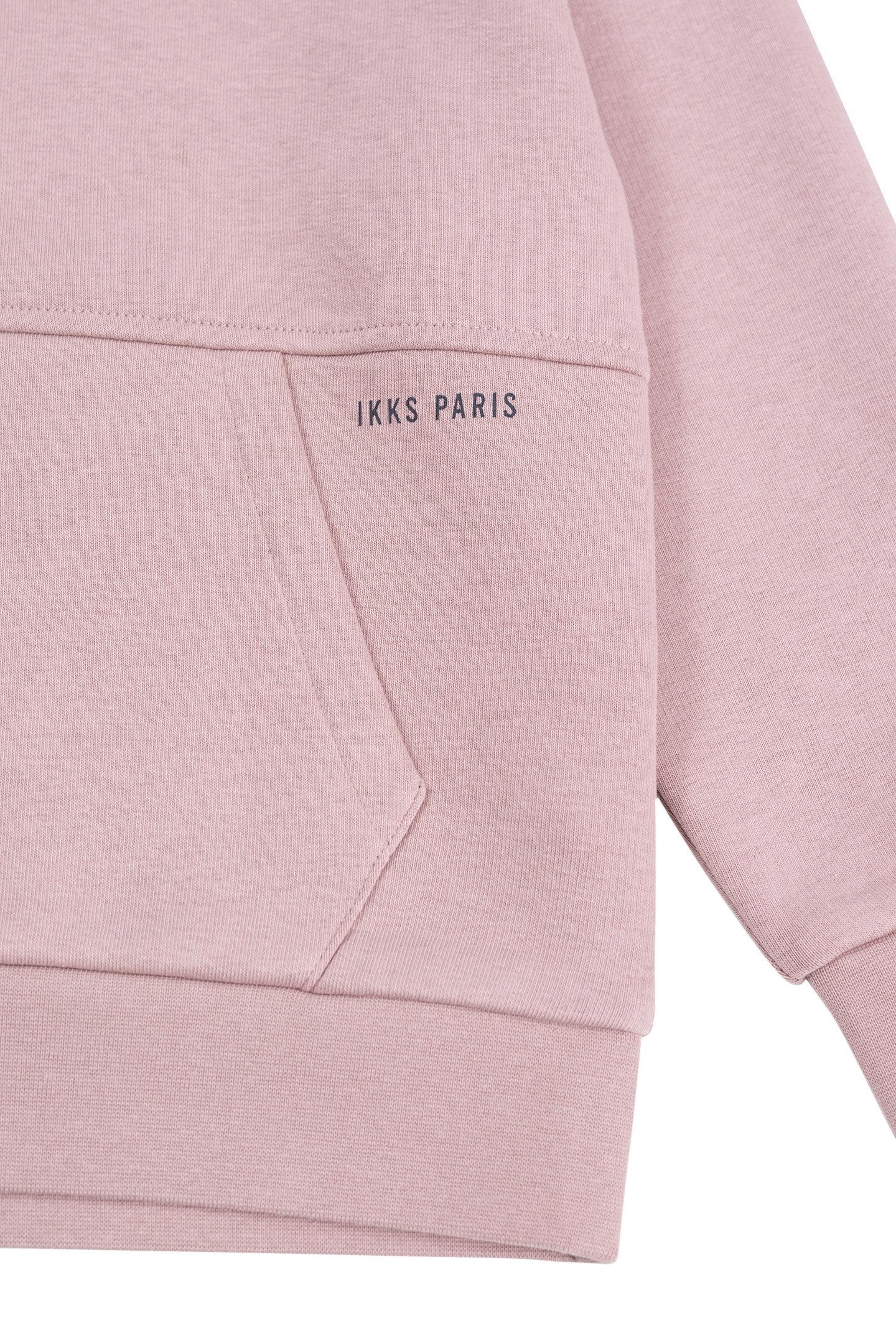 BOY'S PINK MAXI HOODIE WITH EMBROIDERED BACK 4