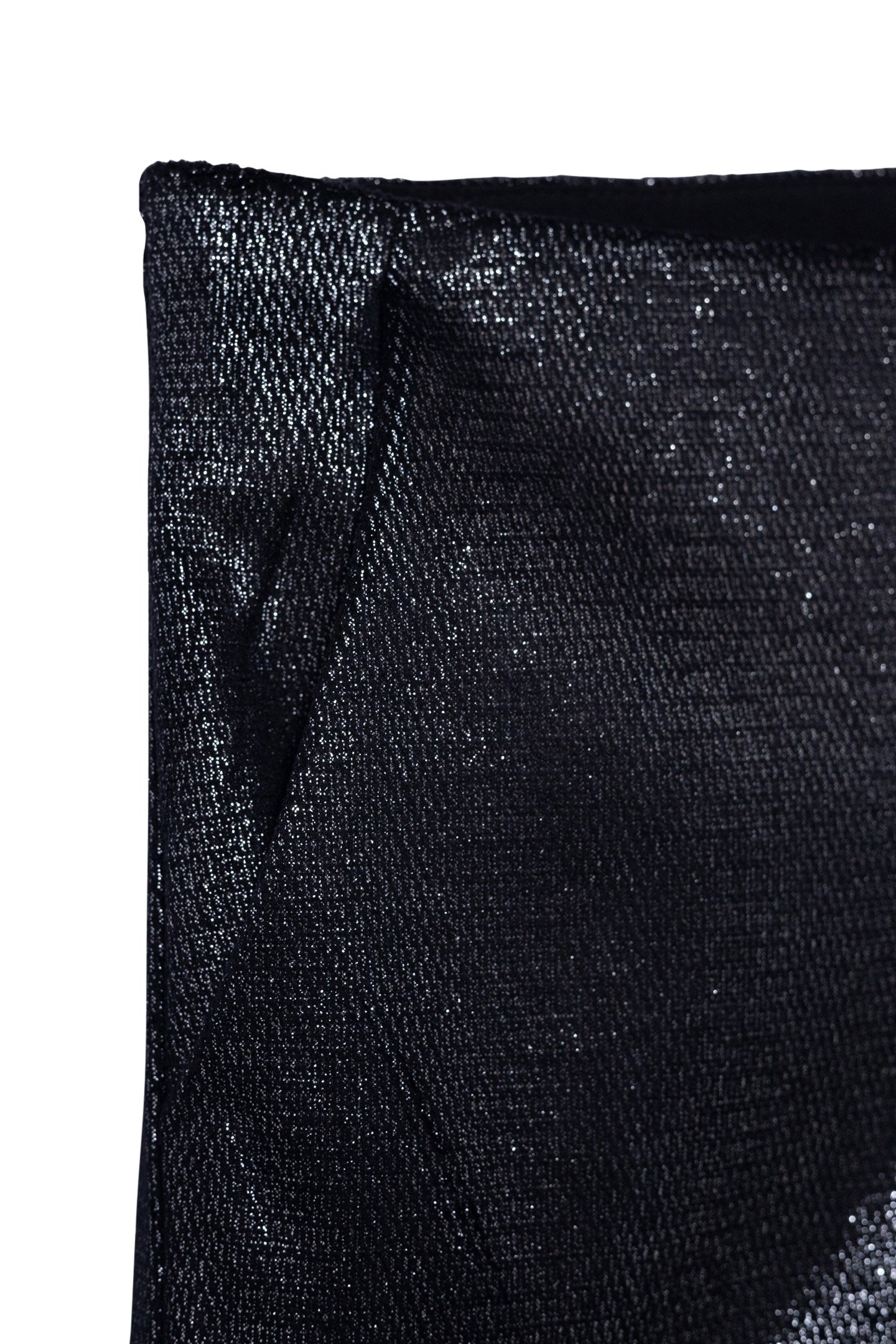 BLACK IRIDESCENT SHORTS 5