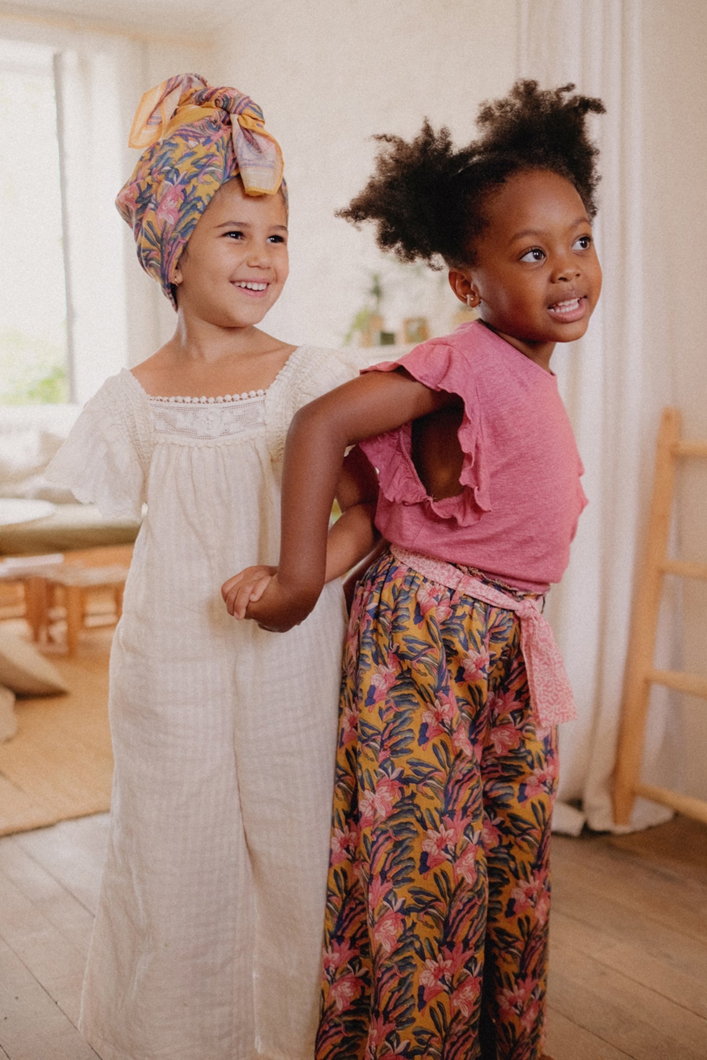 PANTS AMANDINE HONEY FLOWER 3