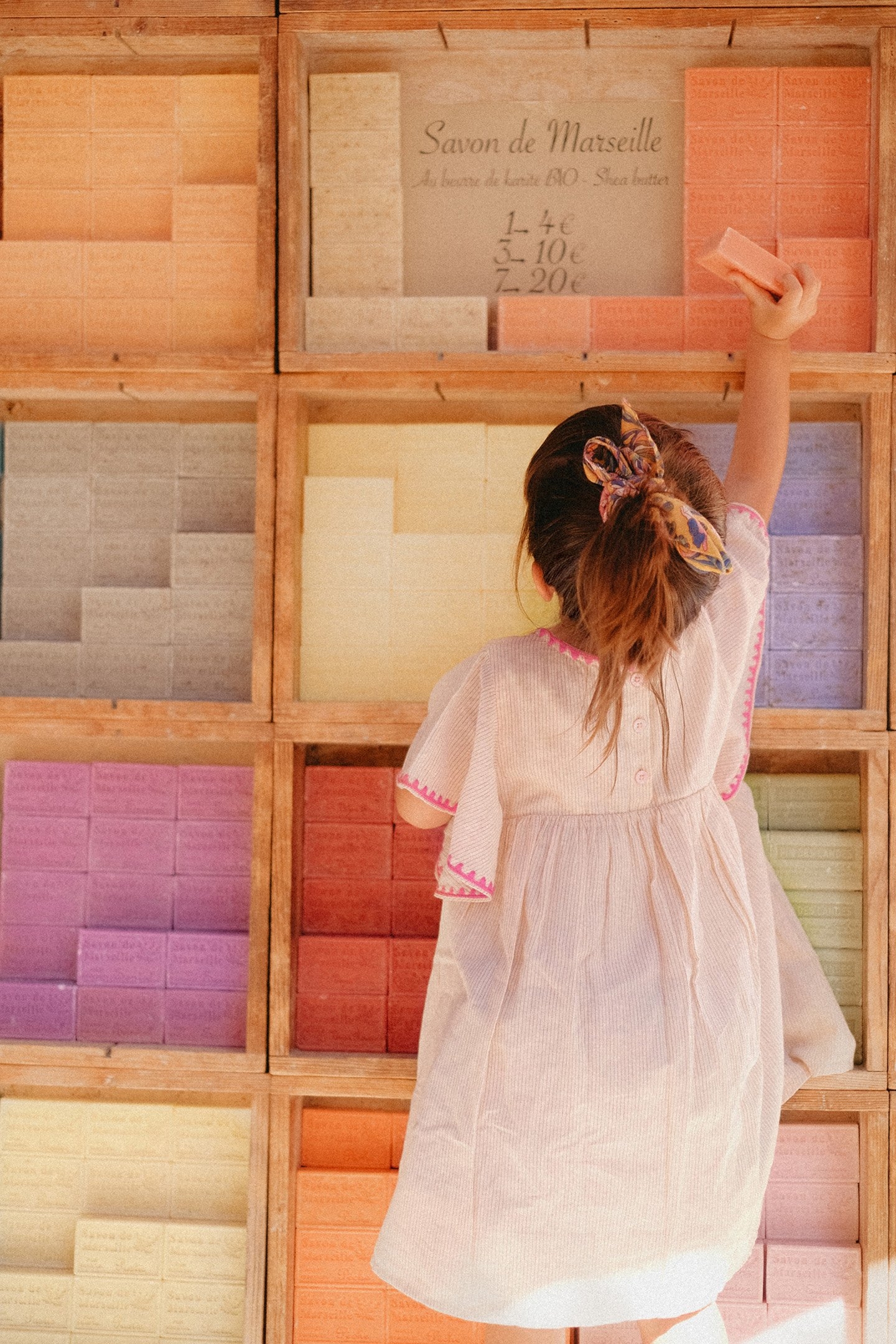 DRESS JOHANNA RASPBERRY STRIPES 2