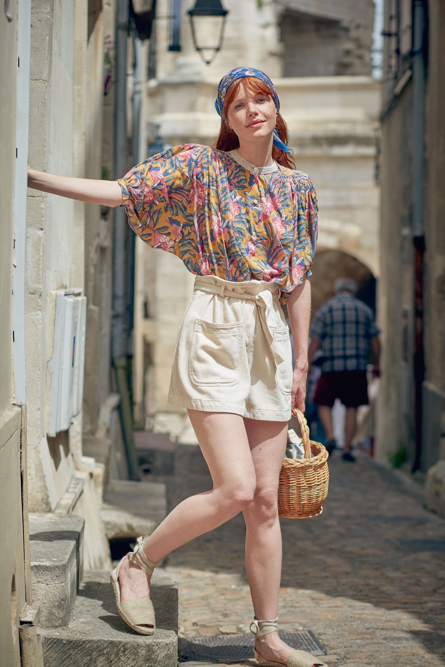 BLOUSE JULIE HONEY FLOWER 2