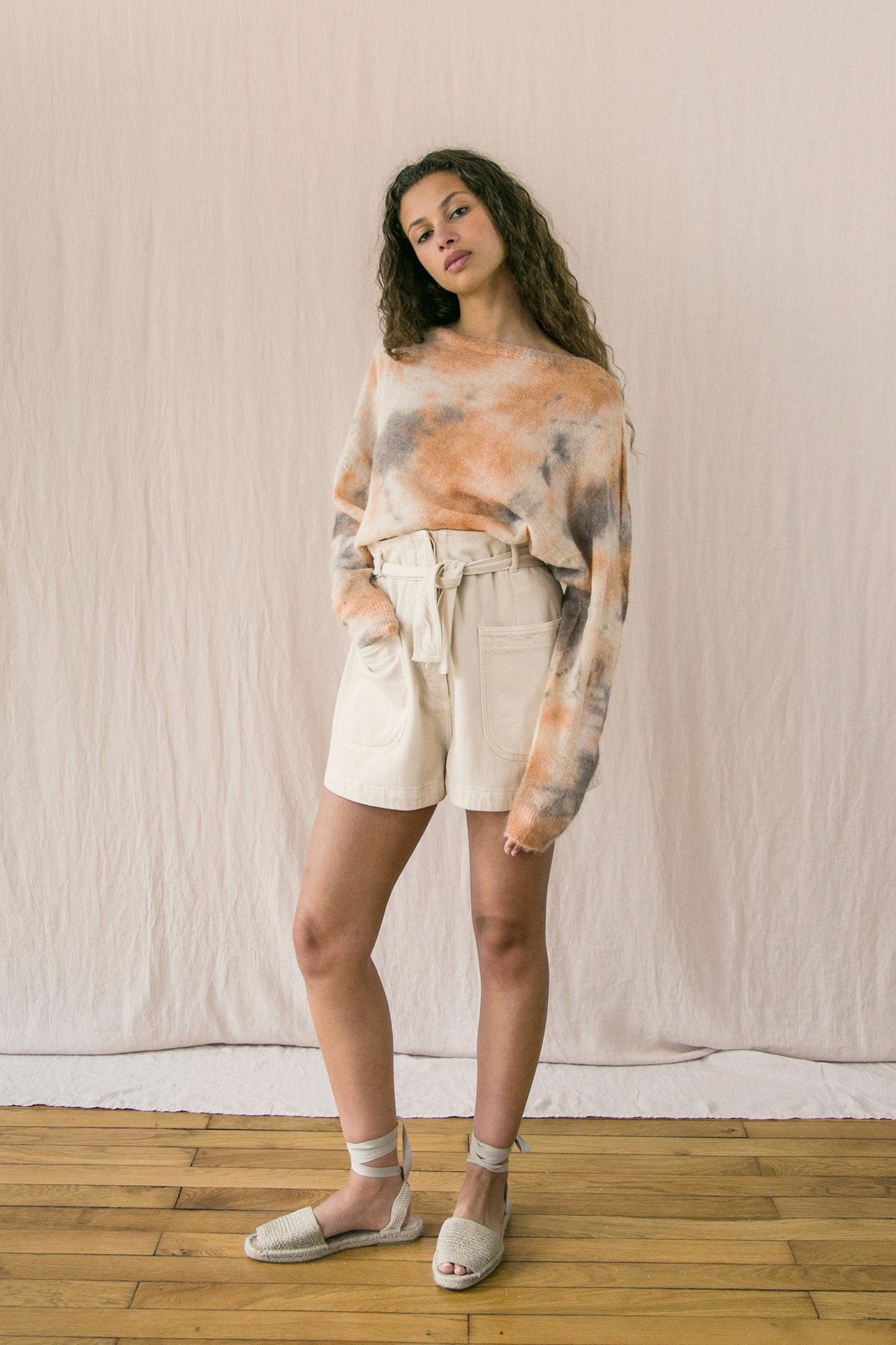 SHORTS VIRGINIA CREAM 1