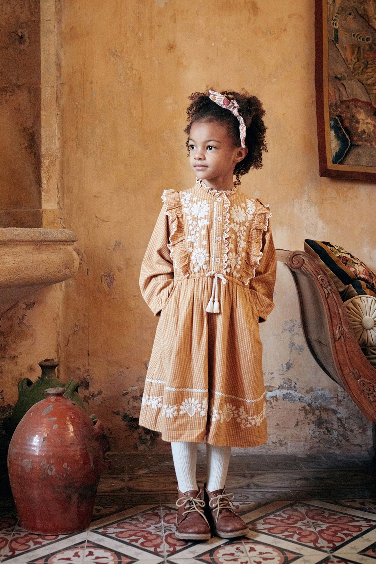 DRESS ANDRANA CINNAMON 1