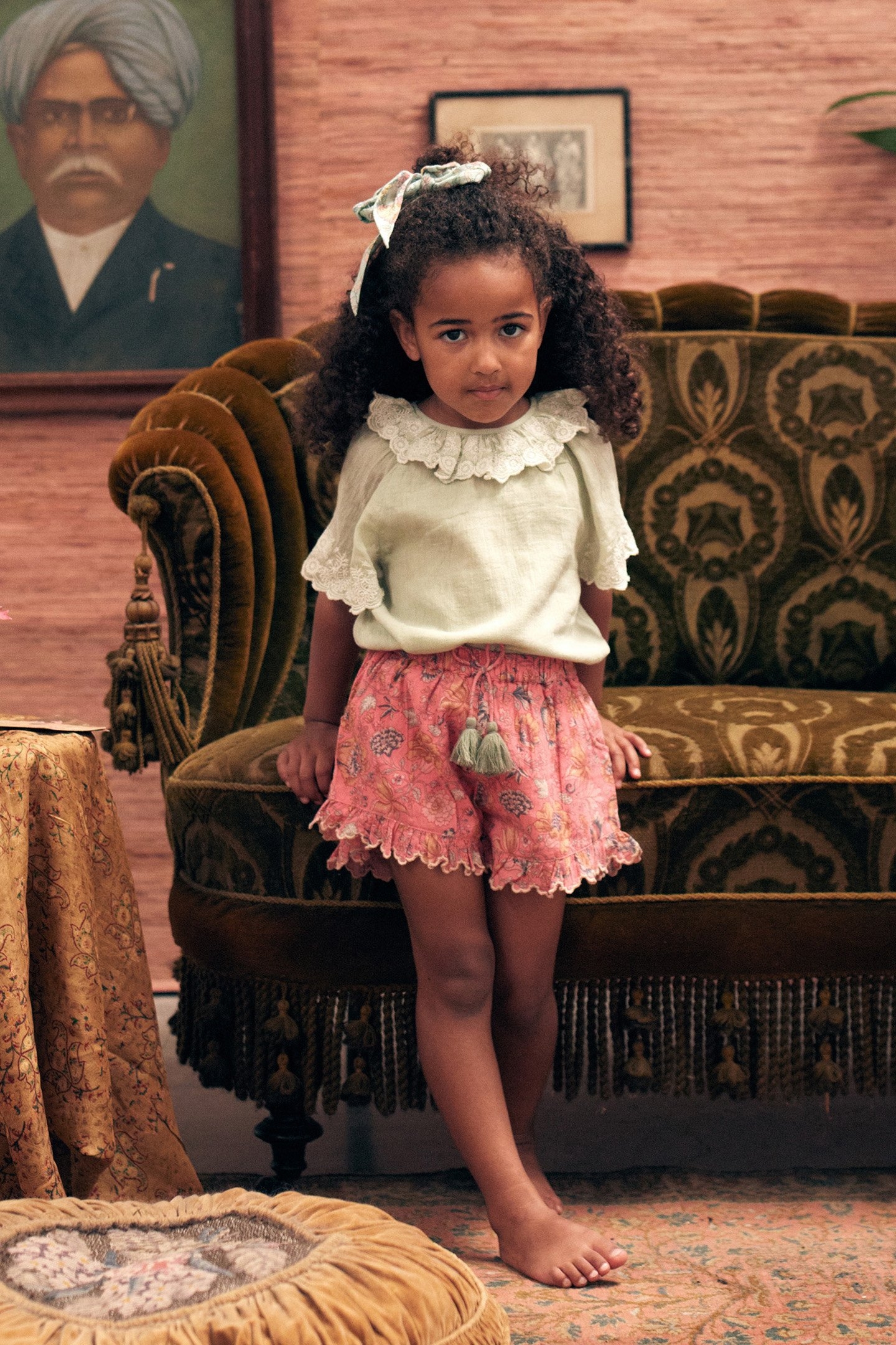 BLOUSE ANTOINETTE KHAKI 1