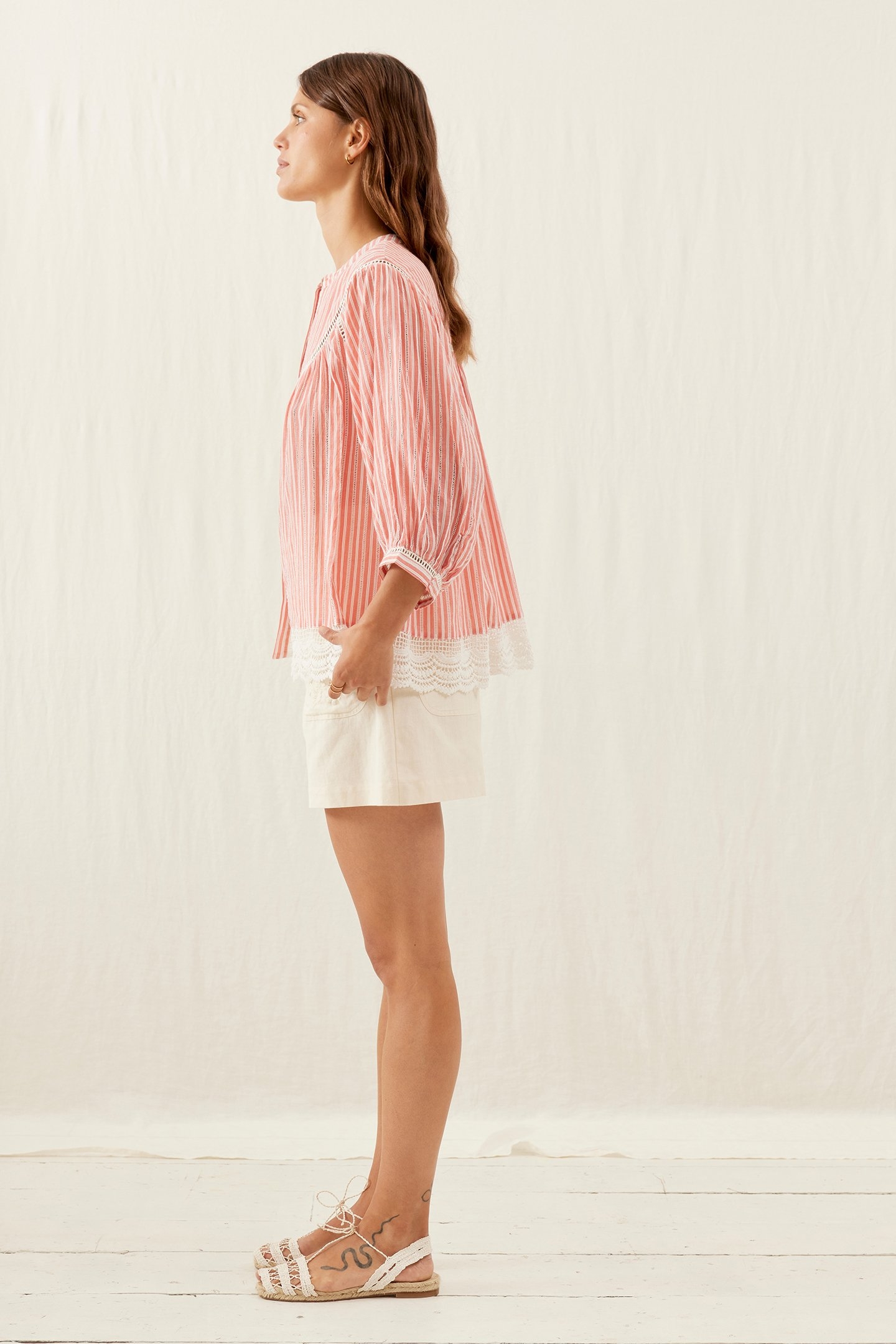 SHIRT LIVIE STRAWBERRY STRIPES 3