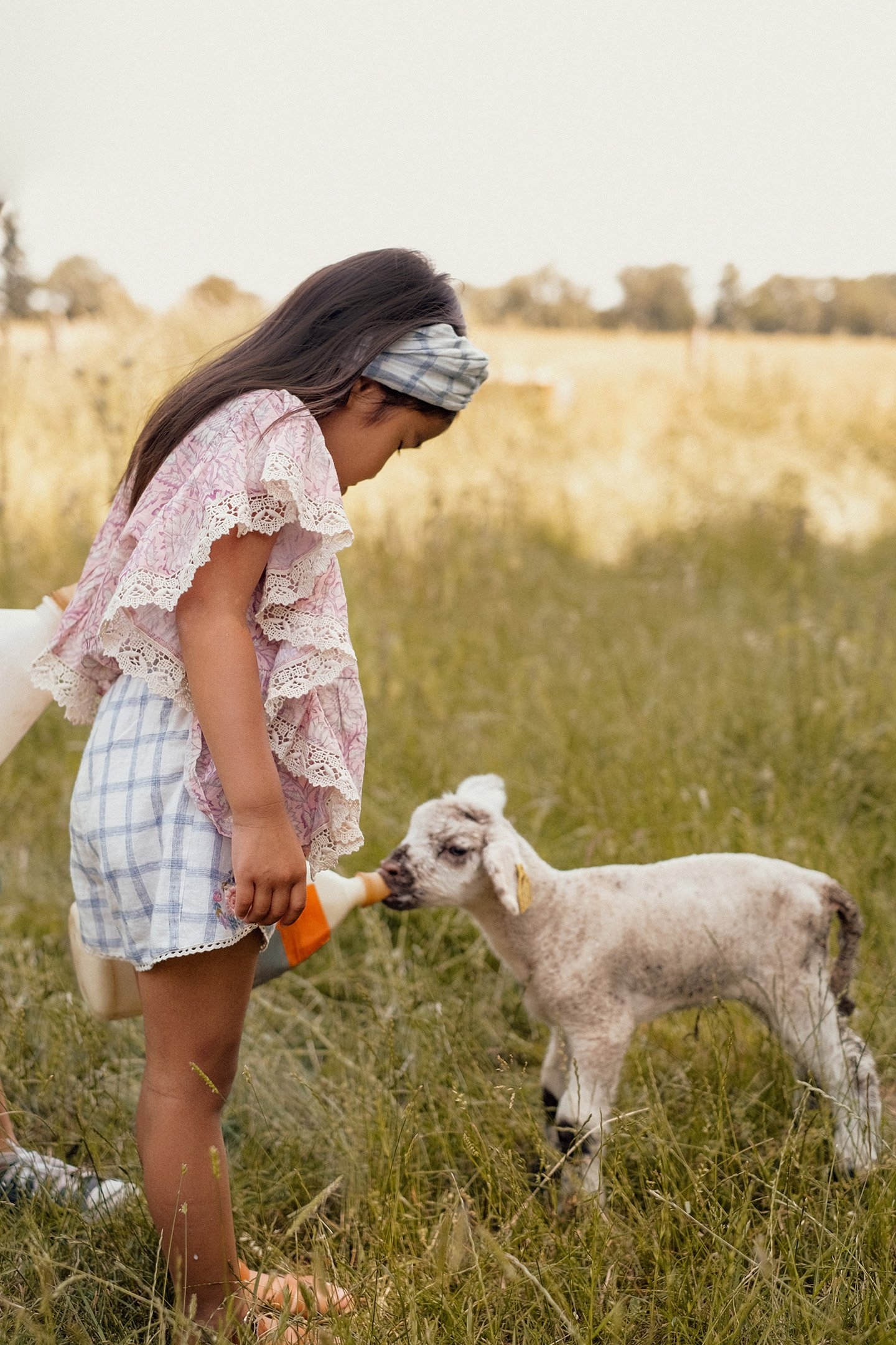 BLOUSE INES PINK DAISY GARDEN 3