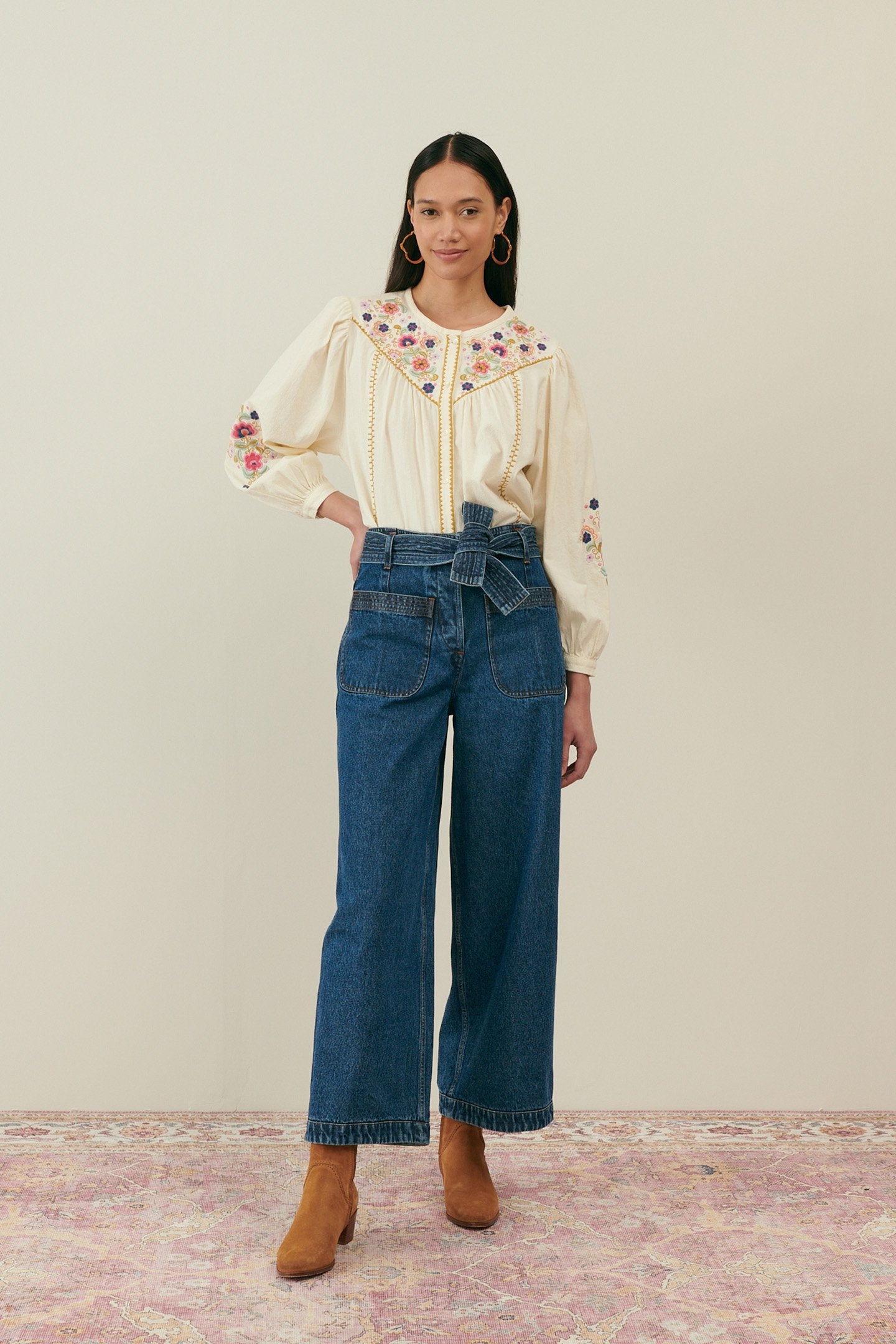 SHIRT IZZANA CREAM 1