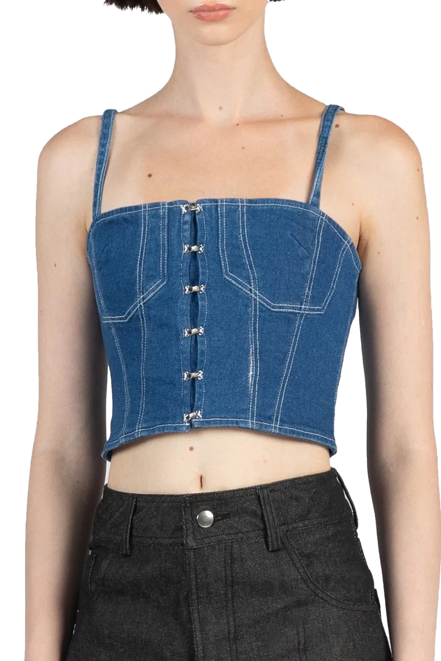 DENIM BUSTIER BLUE JEAN 3