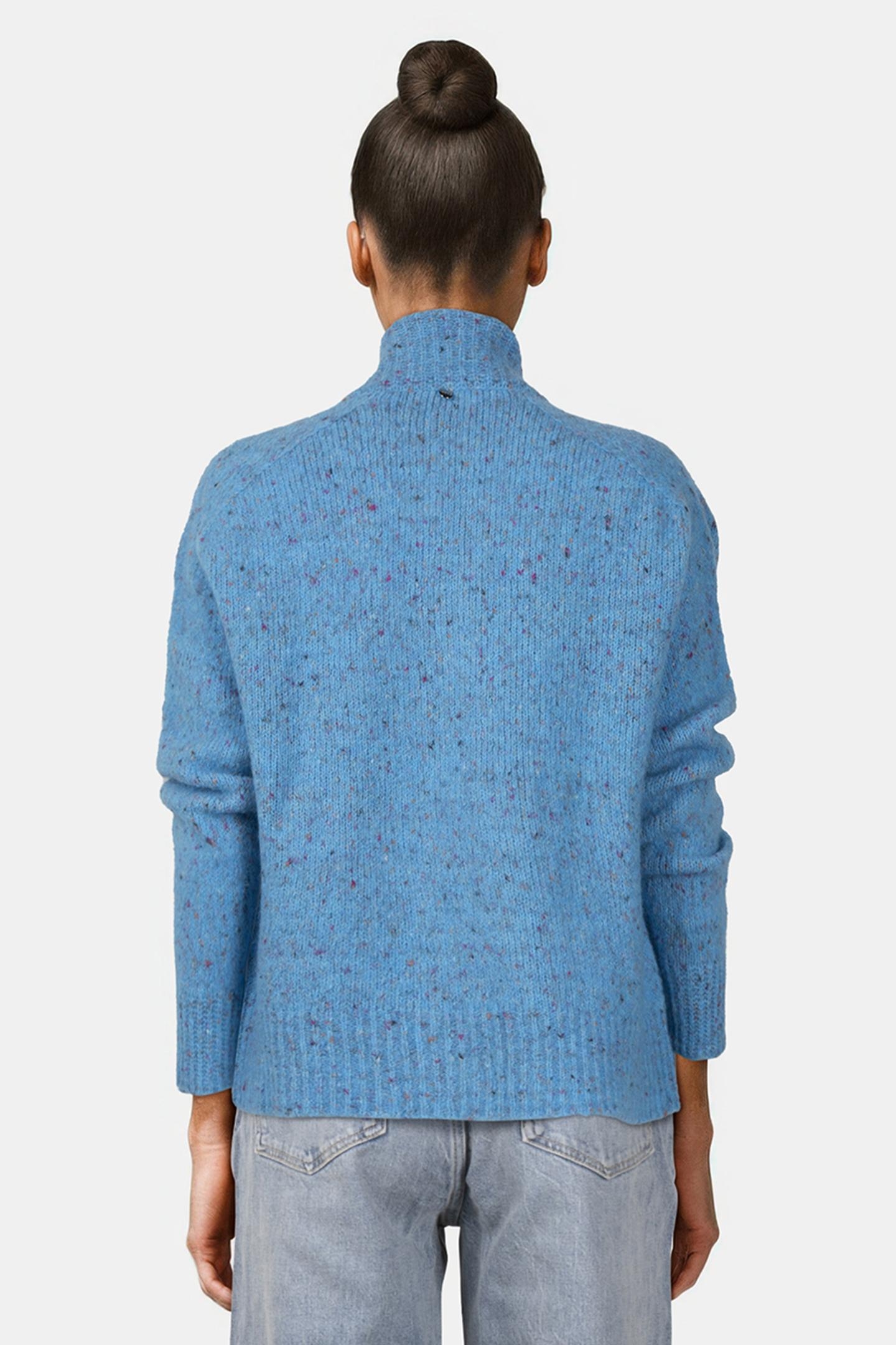 BOXY CARDIGAN SAPPHIRE BLUE 3