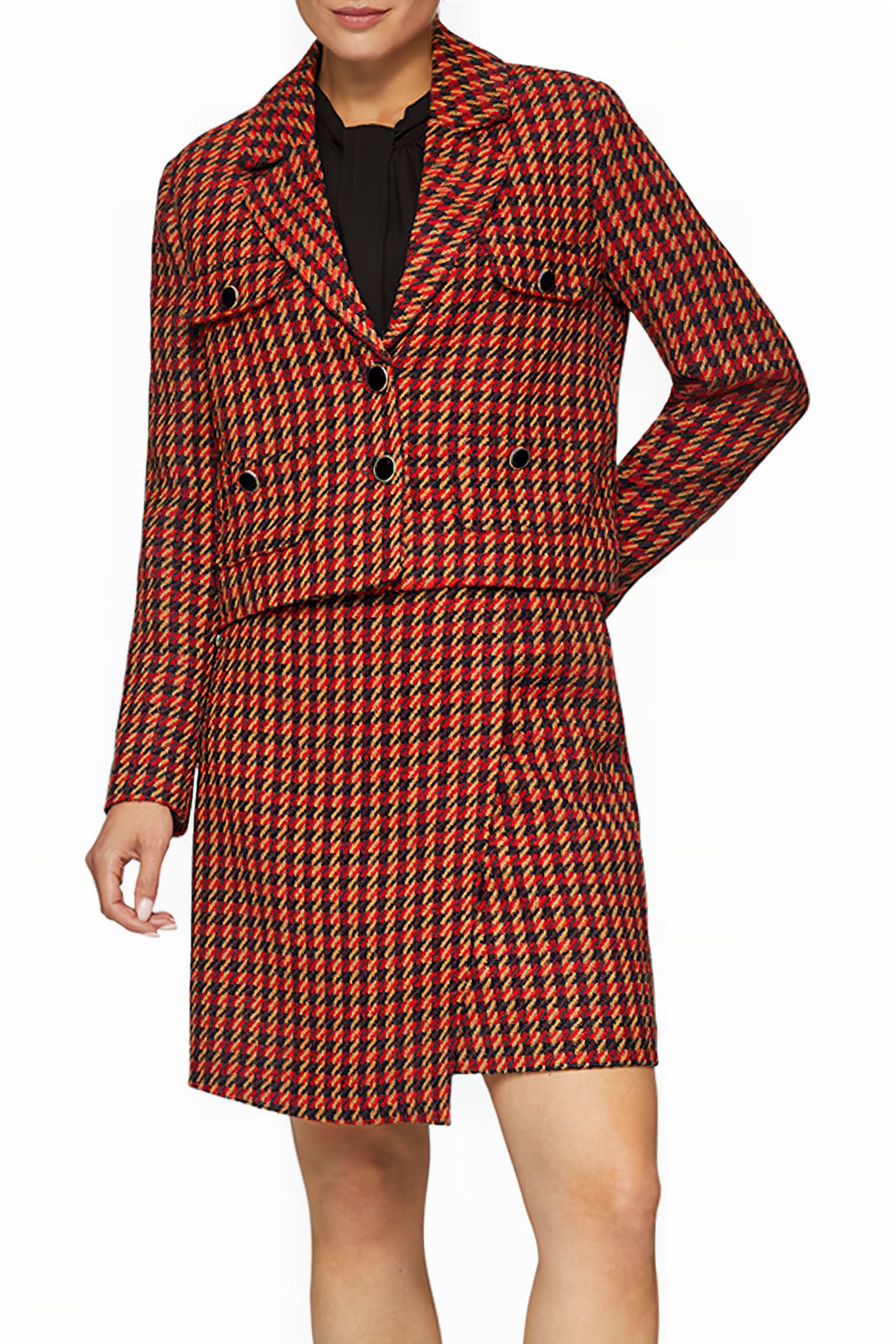 S.OLIVER JACKET INDOOR BROWN BEIGE 1