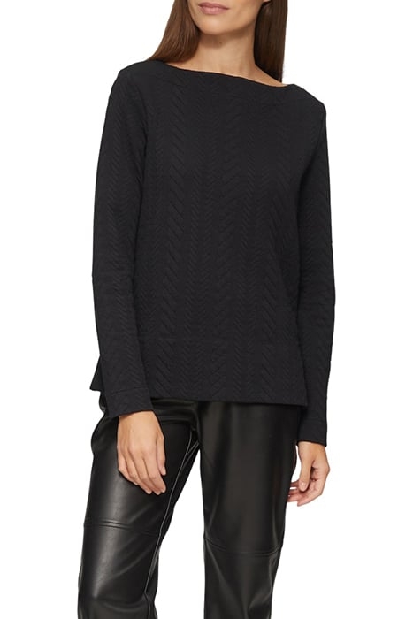 S.OLIVER SWEATSHIRTS BLACK 1