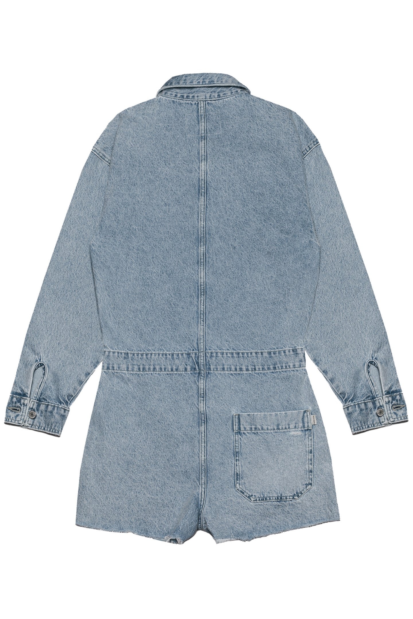 THE BLUE SHORT DENIM JUMPSUIT 2