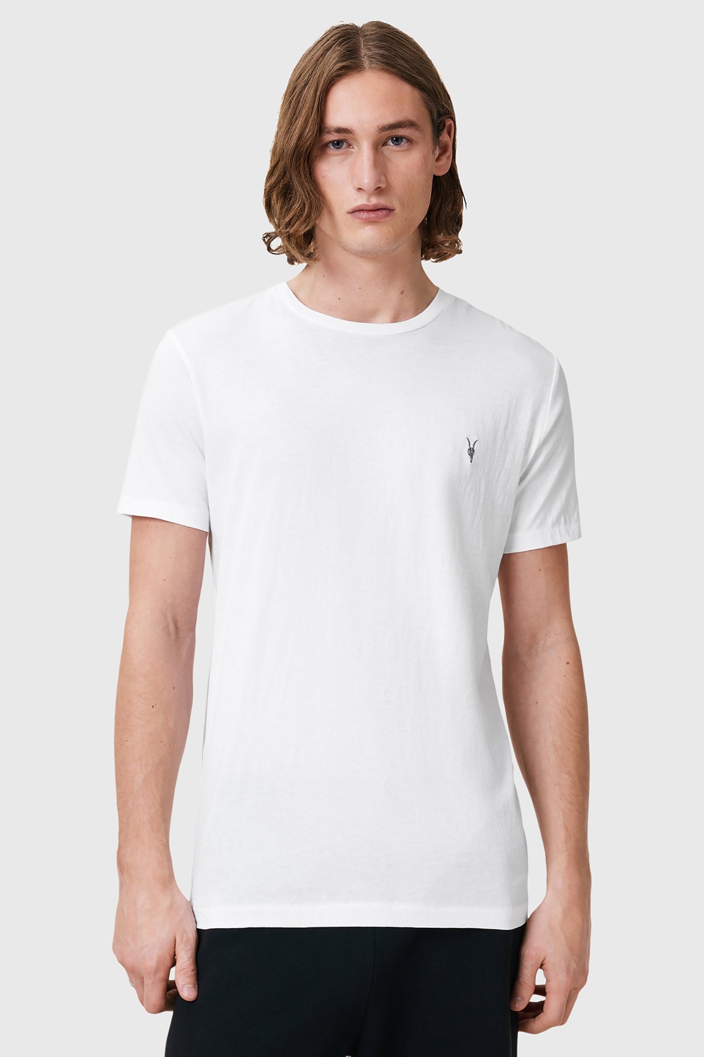 TONIC SS CREW 3 PK WHITE/BROWN/GREEN 3