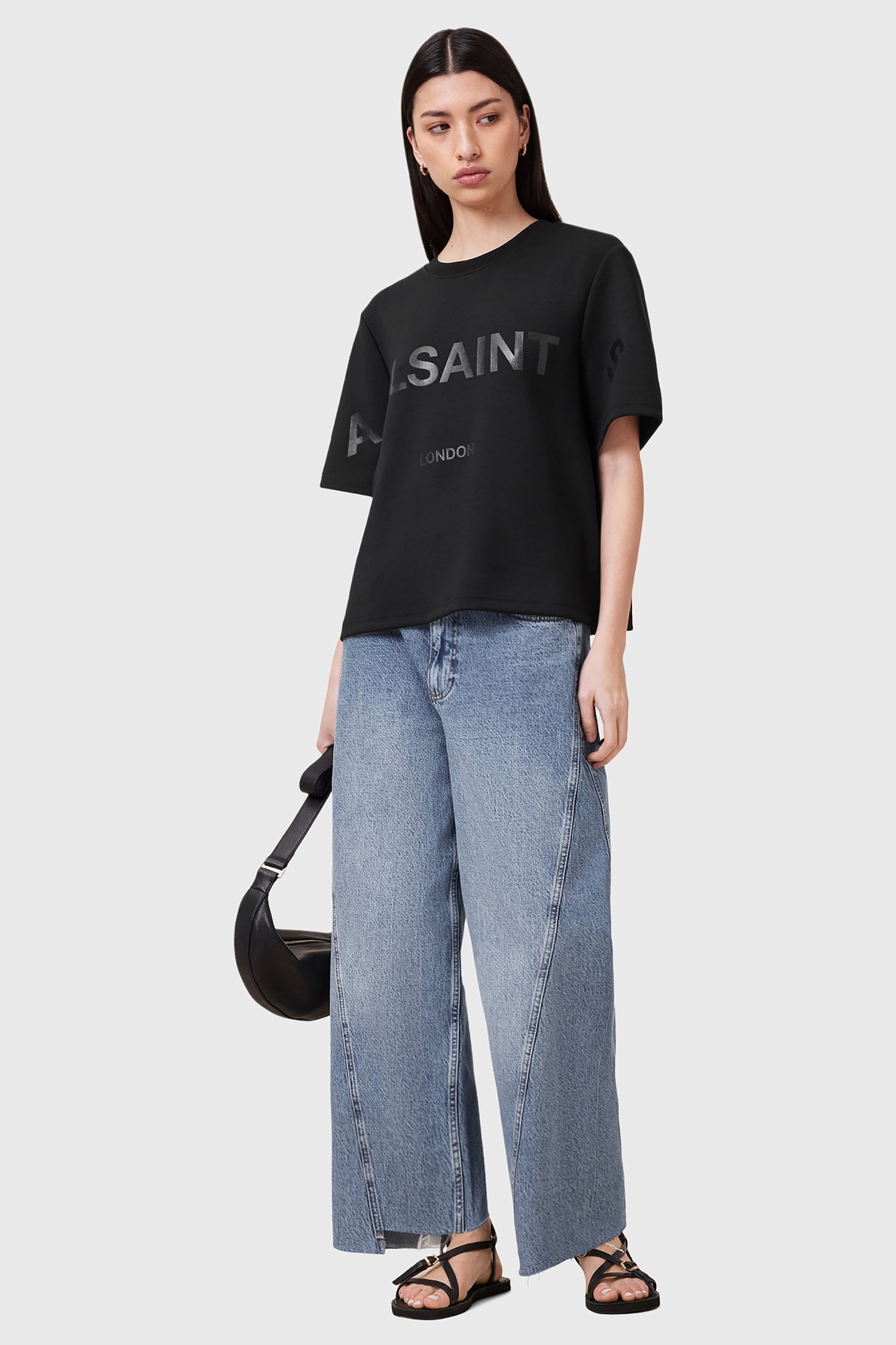 LINI BIGGY TEE BLACK 5