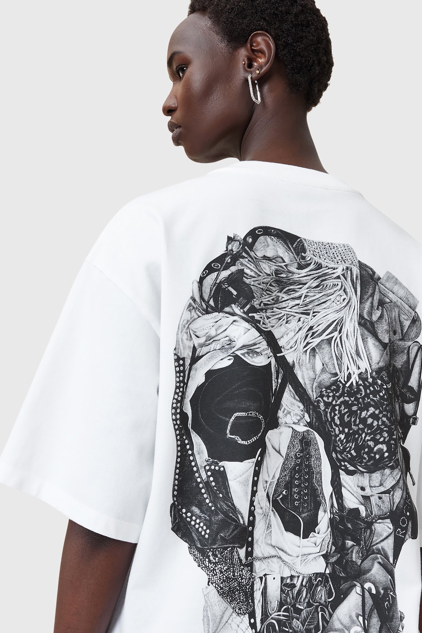 HEAPS AMELIE TEE OPTIC WHITE 8