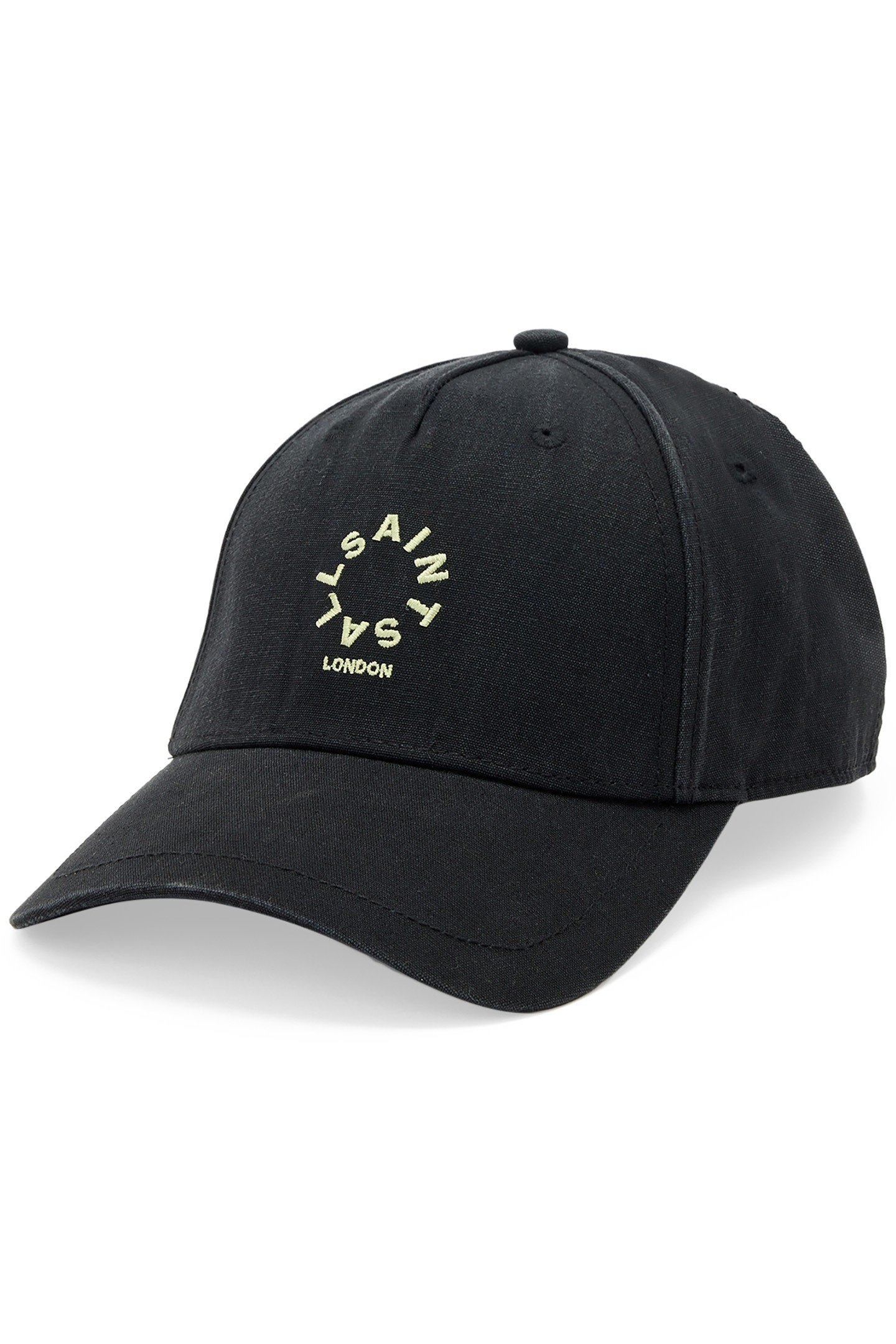 HAVEN BASEBALL CAP BLACK/JADE GREEN 1