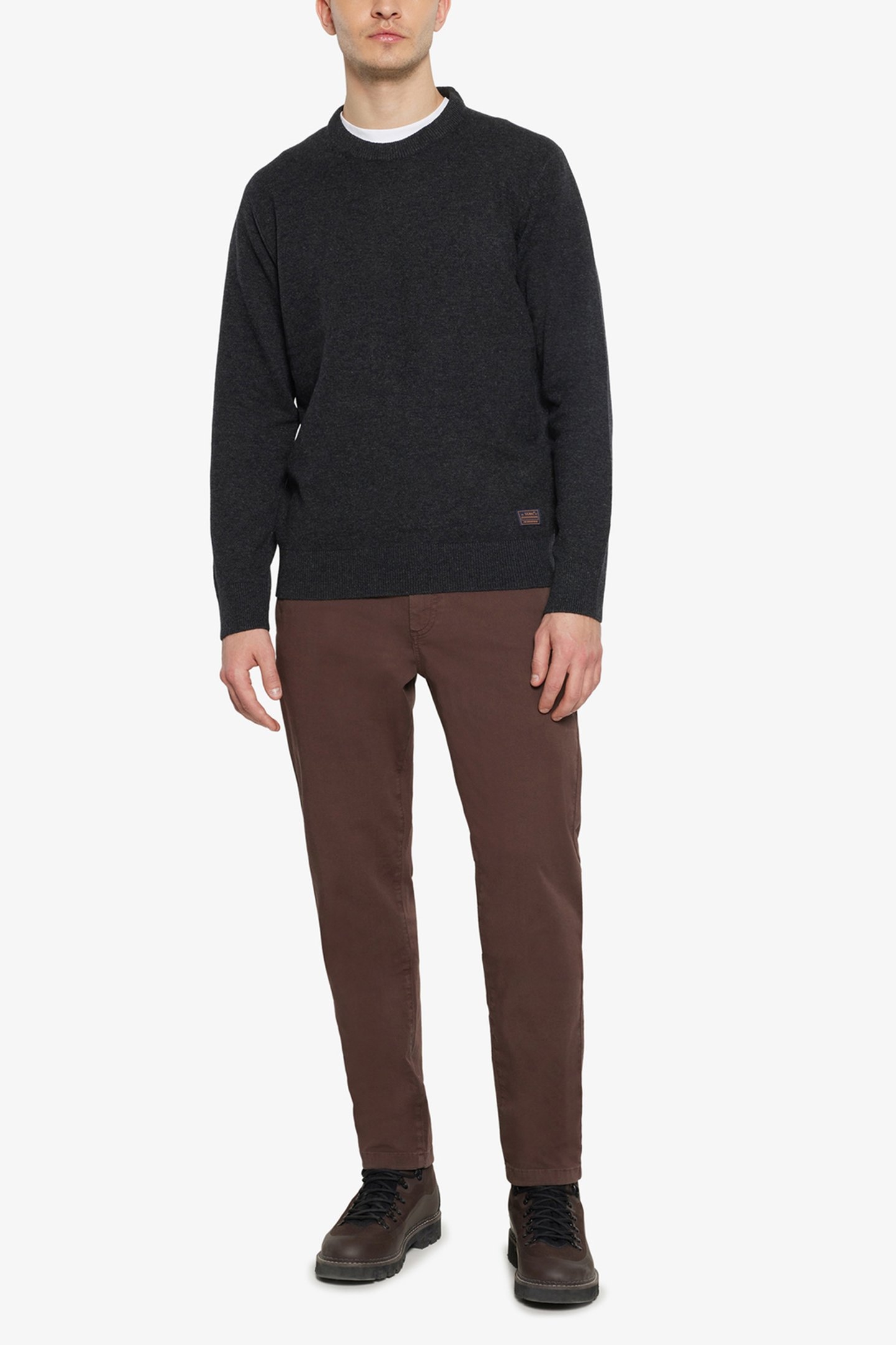 RICCOSI + KNIT GREY VOLCANO MELANGE 3