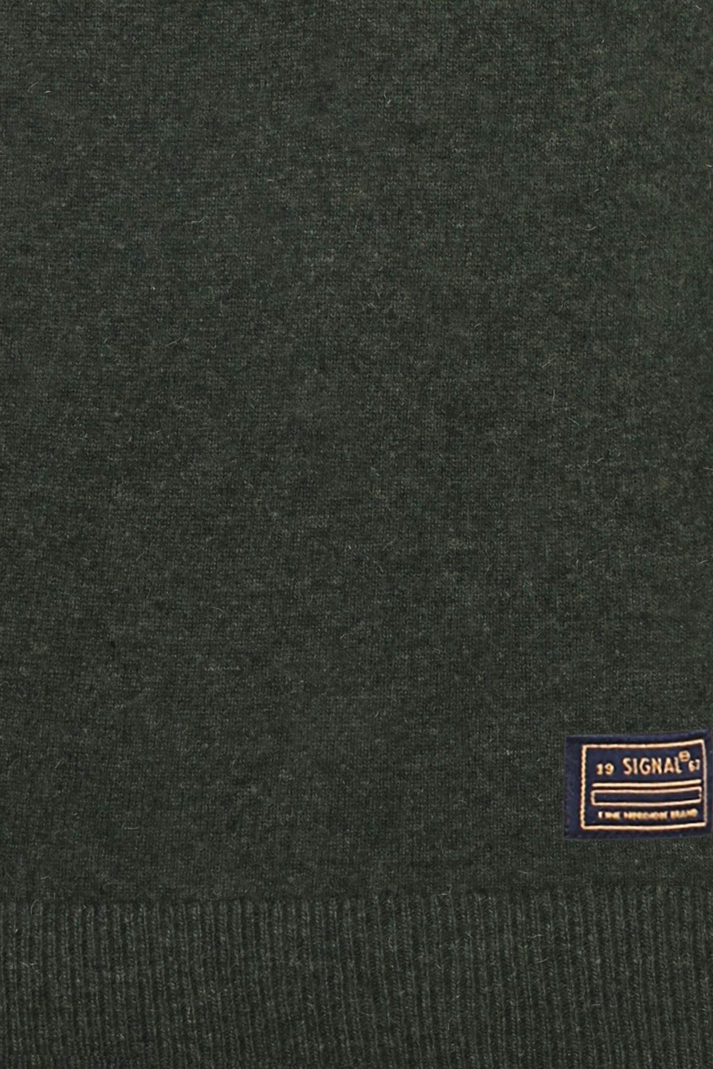 ROBERTSI HALF ZIP KNIT FULL GREEN 3