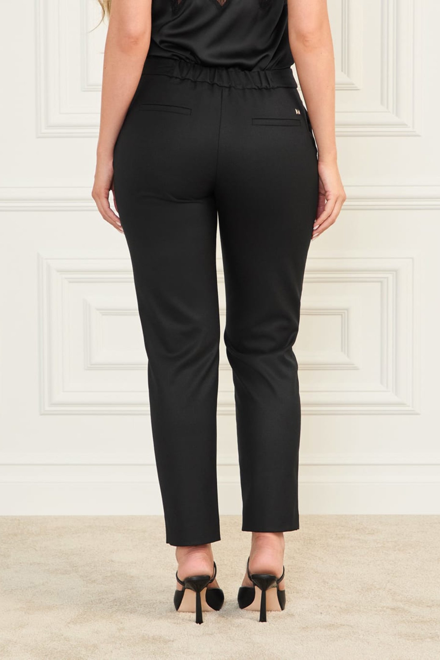 ROBERTA PANT JET BLACK A996 2