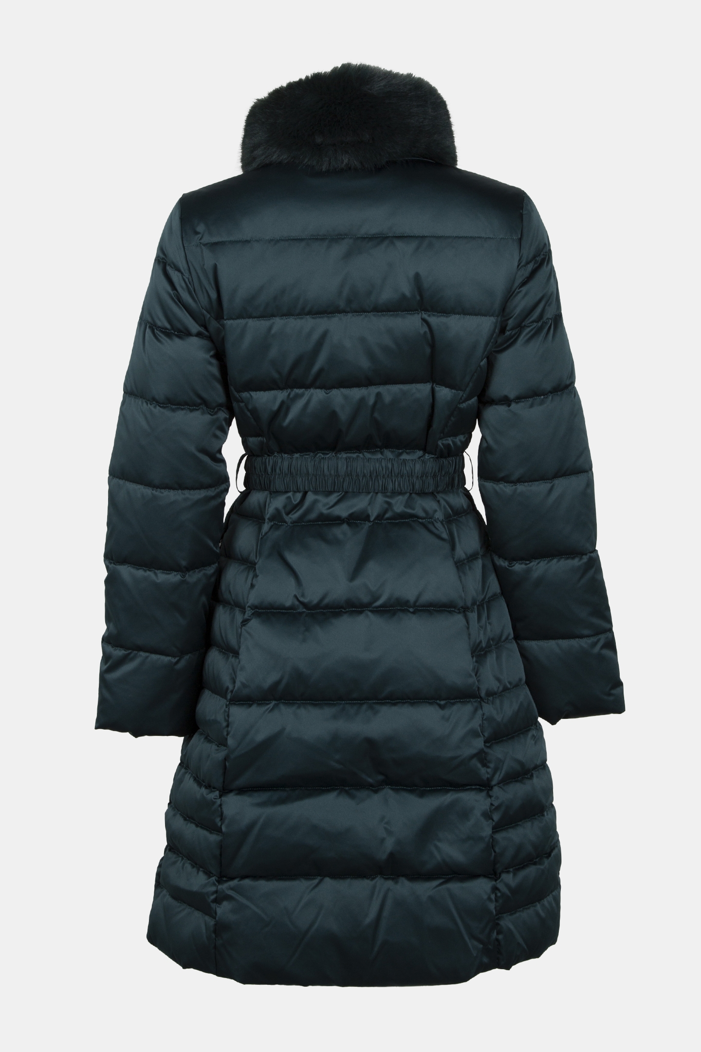 MARCIANO BY GUESS JASTIN DOWN MIDI JAC FERN MOSS GREEN MULT 4