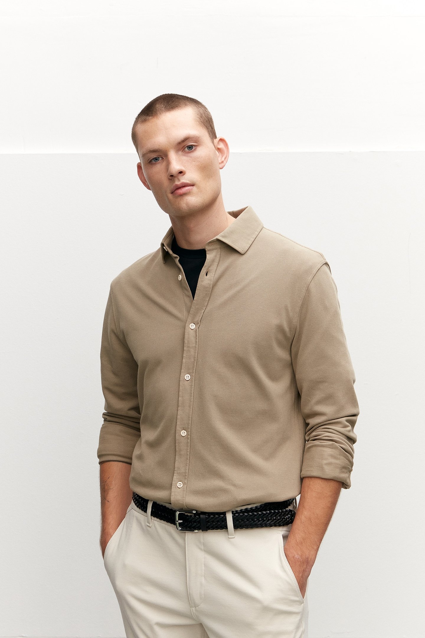 STRONG SHIRTS BEIGE 1