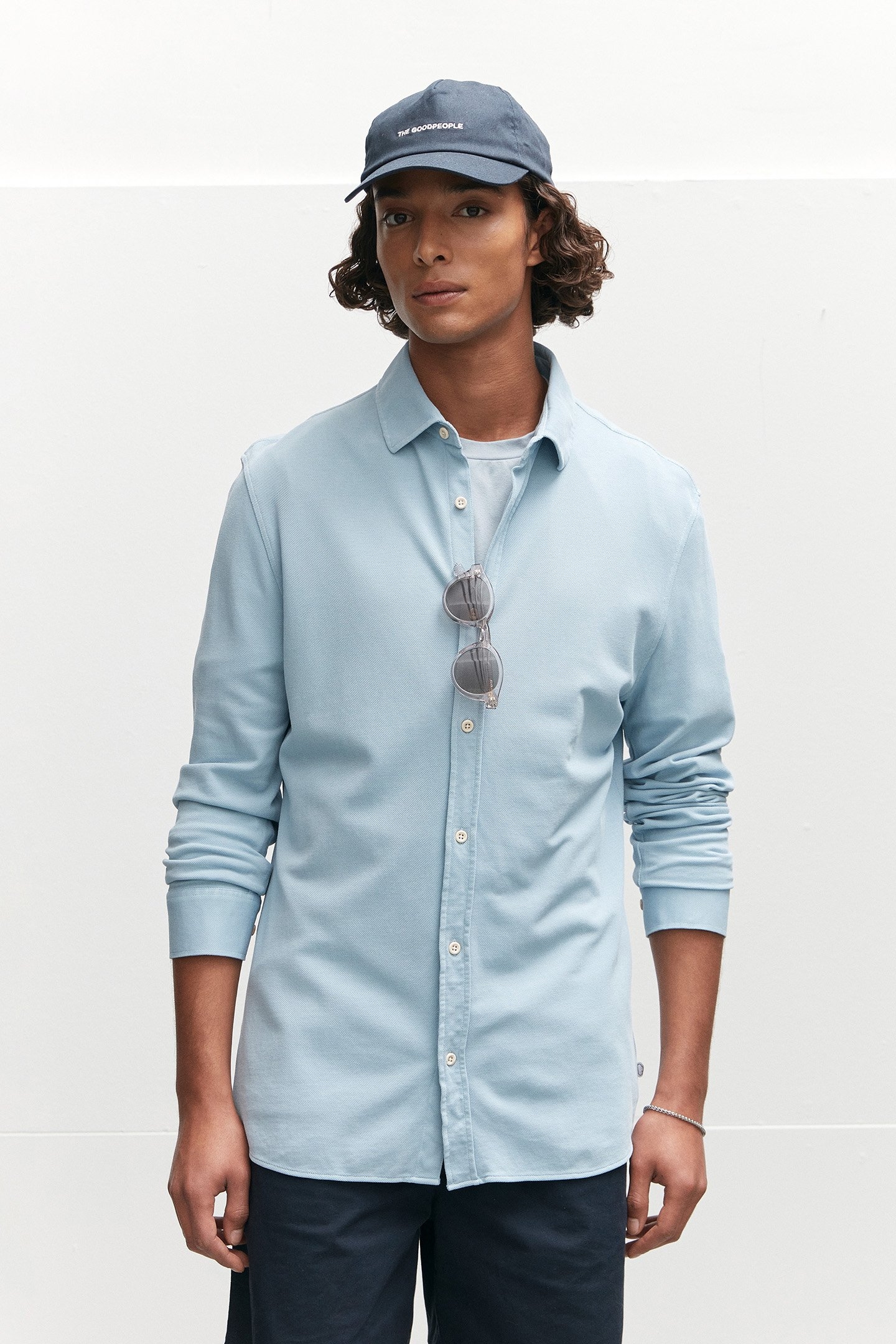 STRONG SHIRTS MID BLUE 1