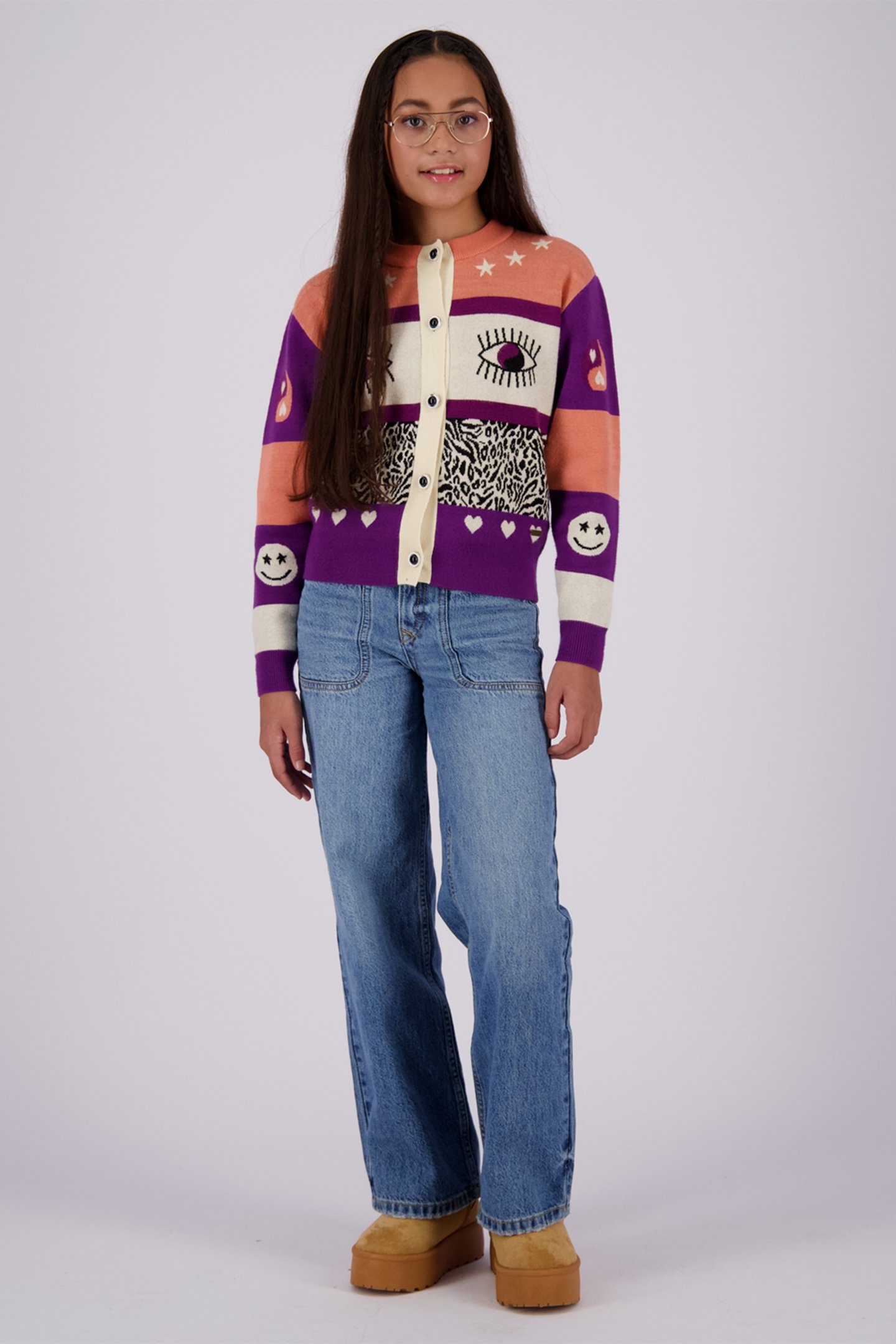 GIRLS MINDY VEST FRESH CORAL 1